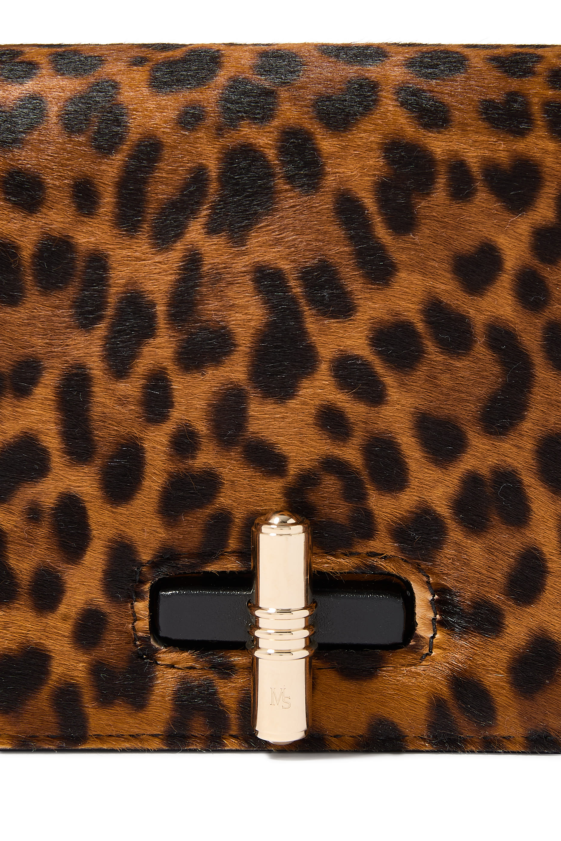 May Leopard Print Clutch