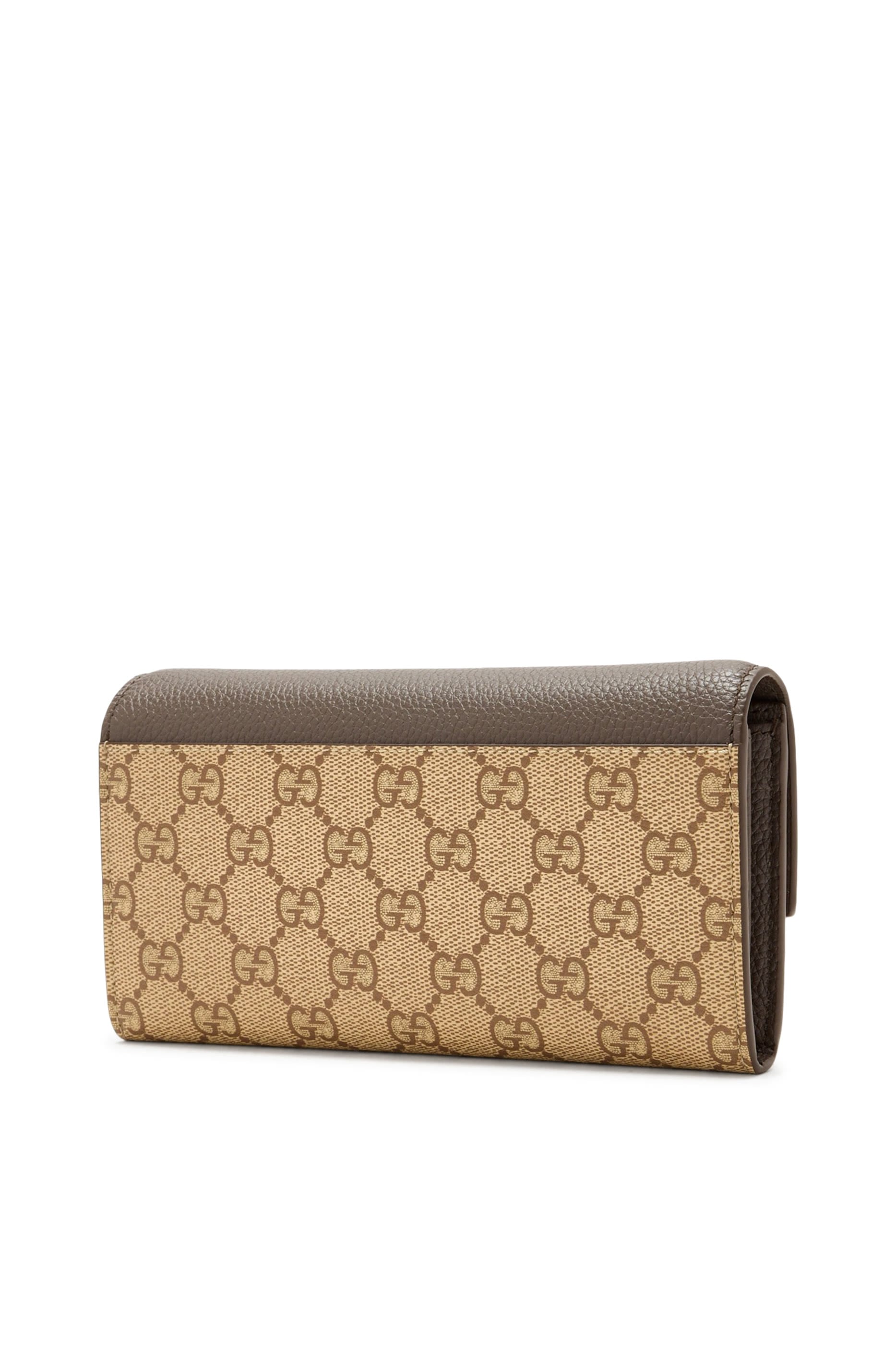 Bi-Color GG Marmont Continental Wallet