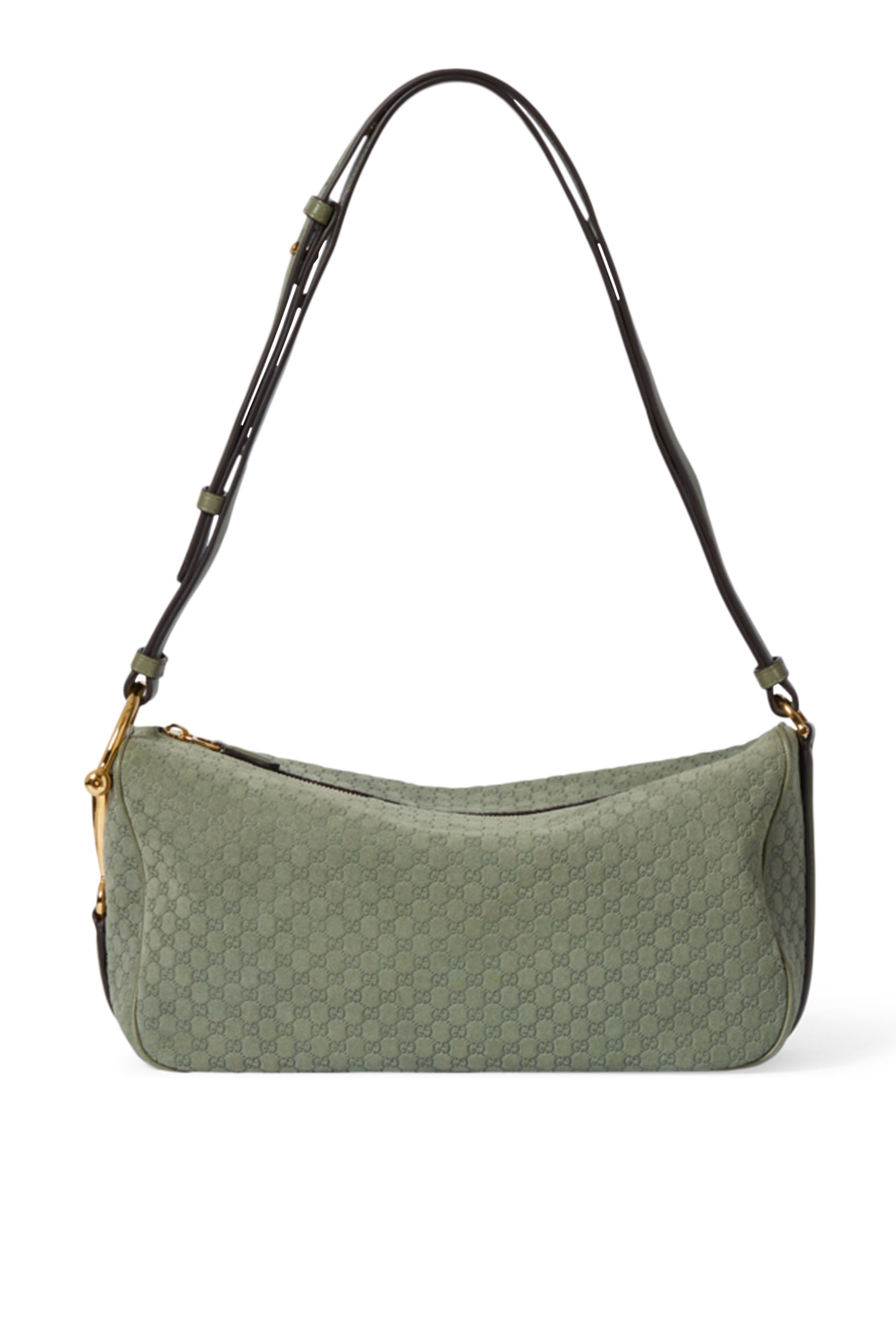 Half Horsebit Medium Shoulder Bag