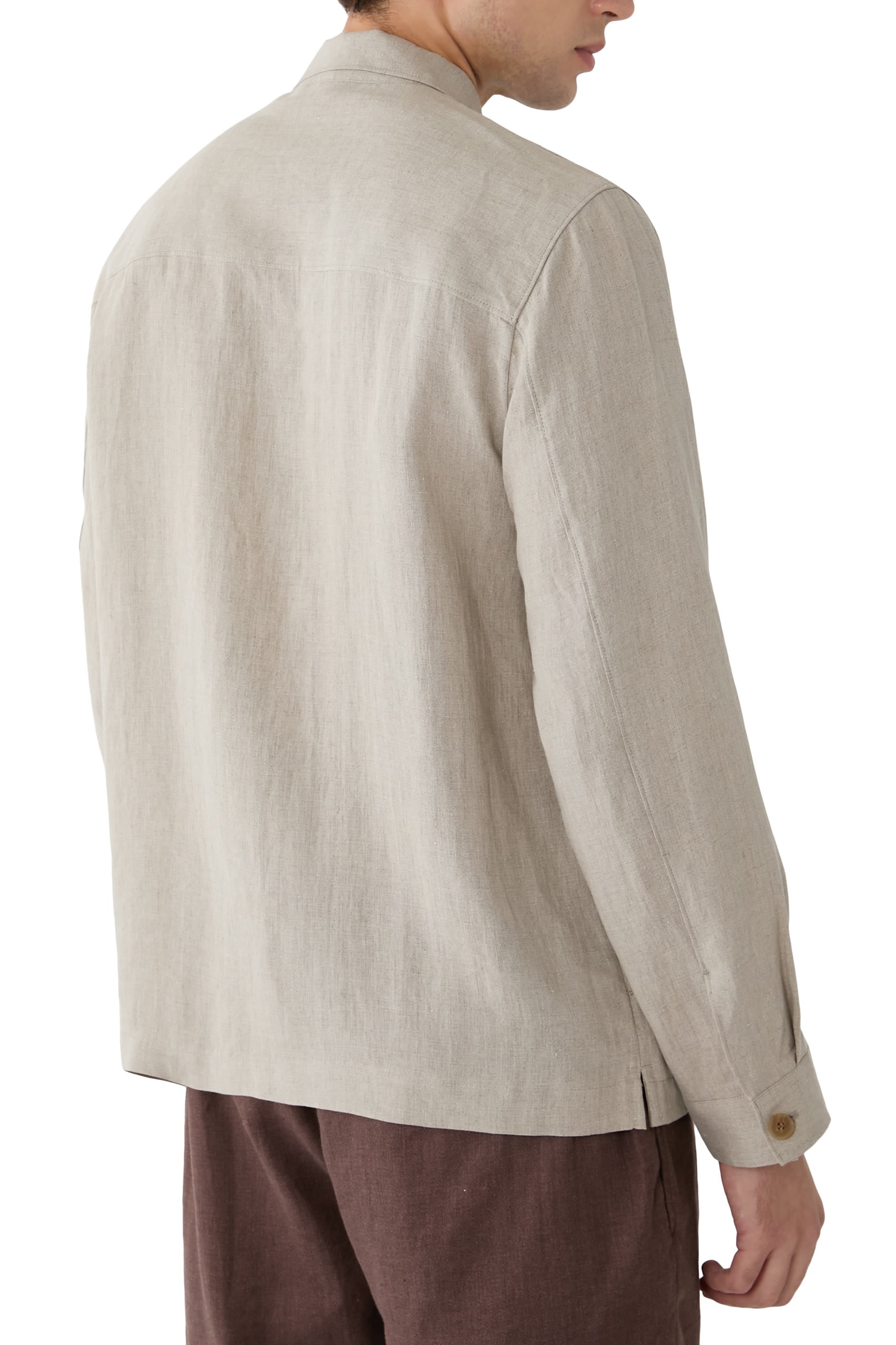 Flap Chest Pockets Overshirt