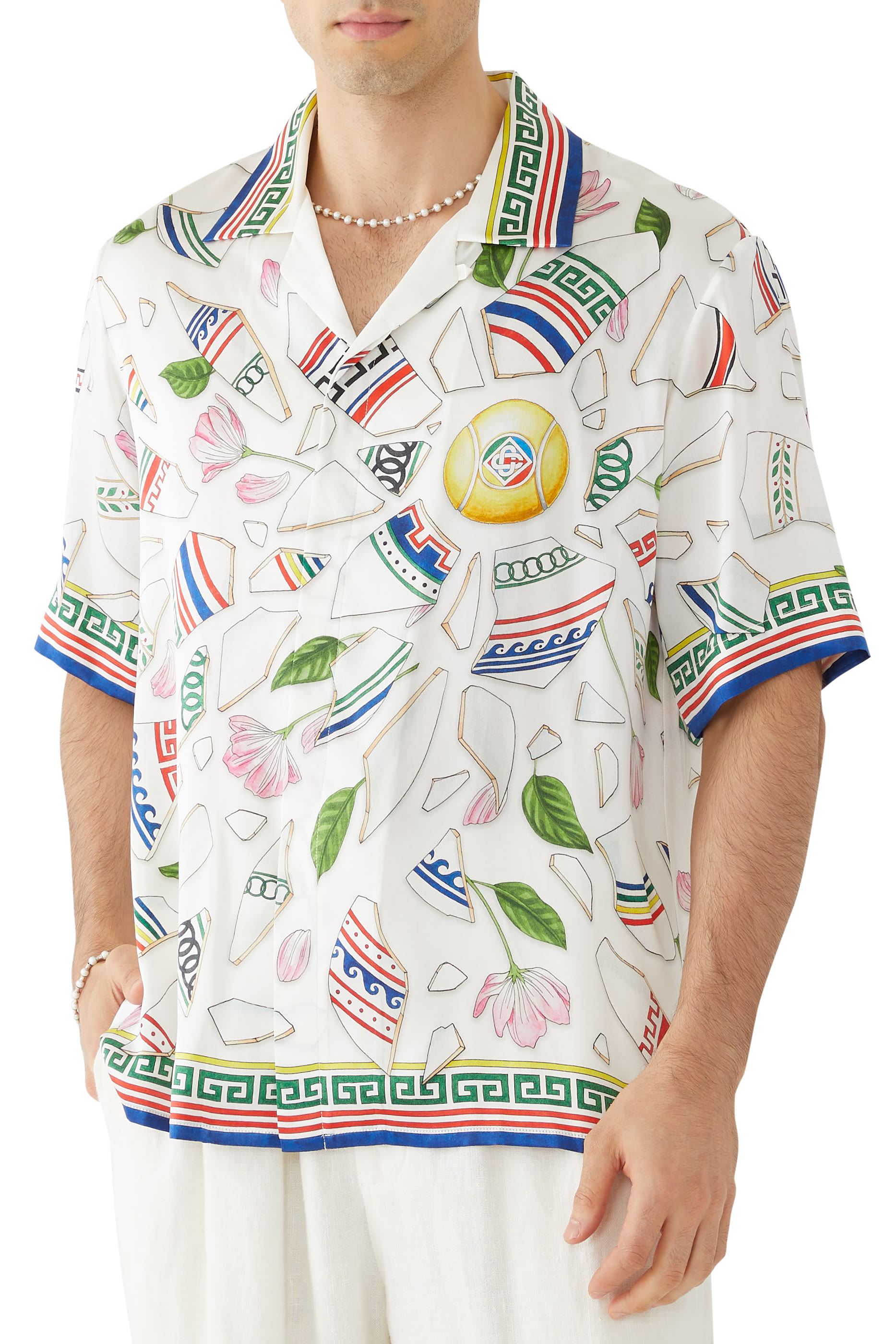 Le Vase Brise Silk Shirt