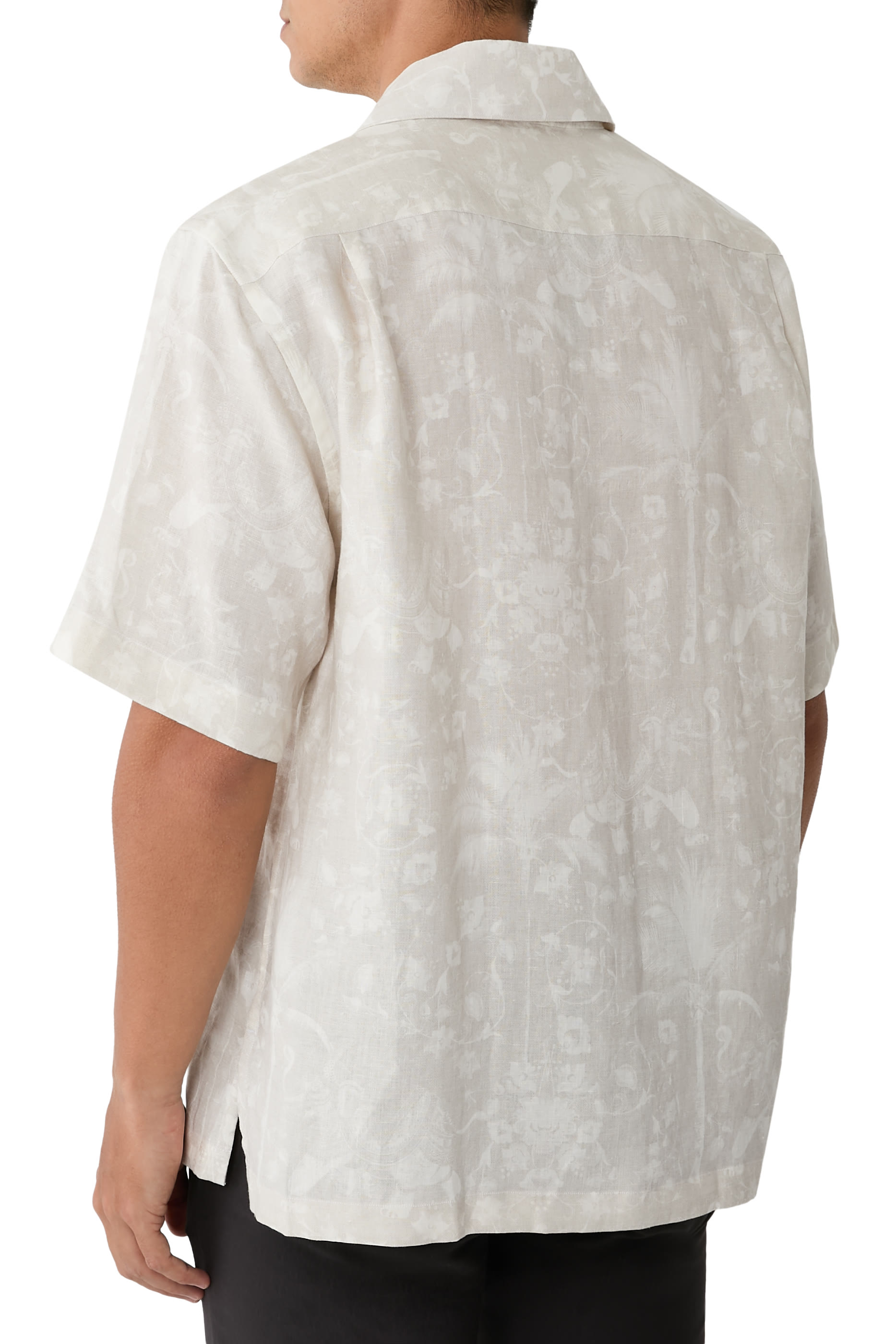 Floral-Print Shirt