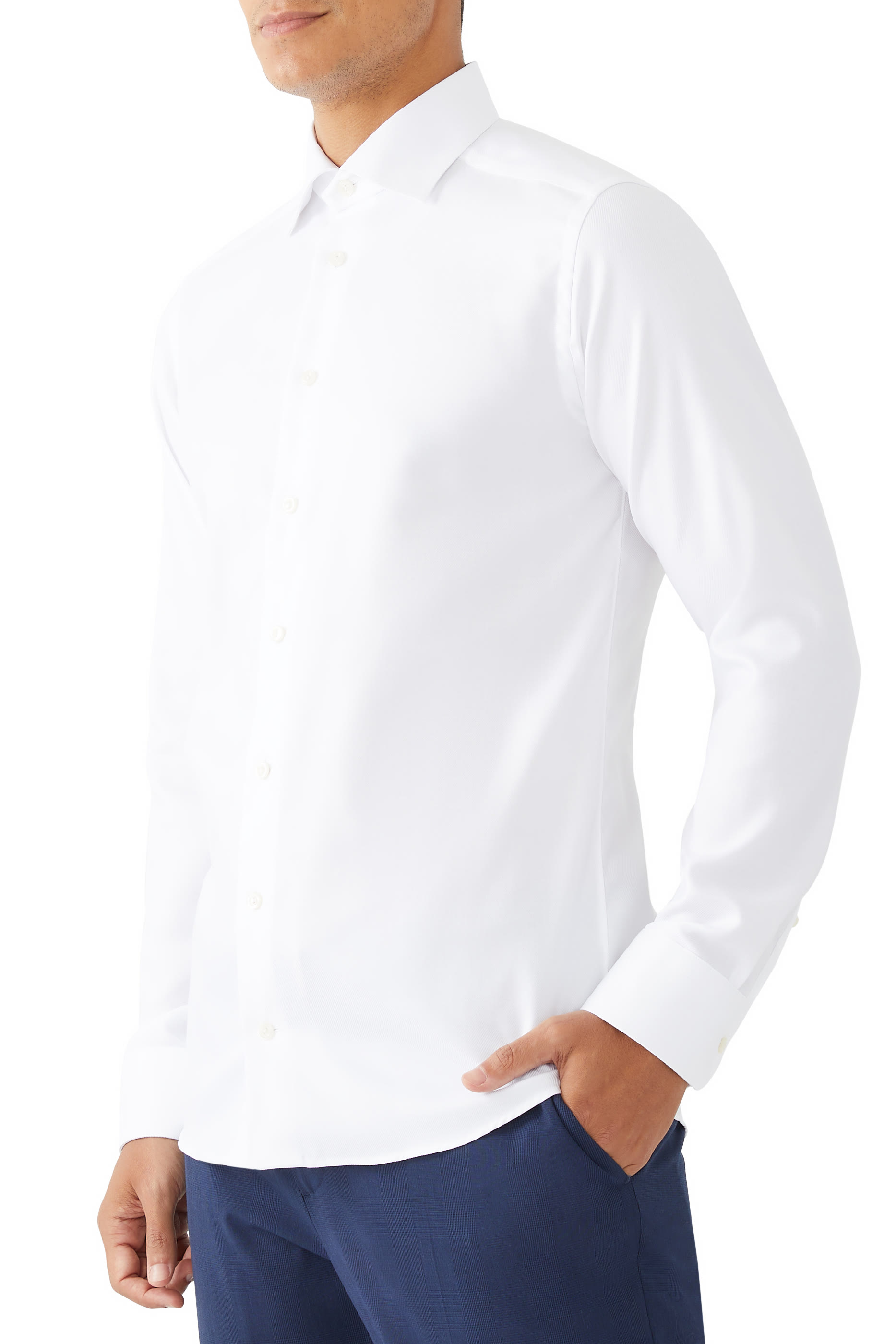 Textured Twill Shirt