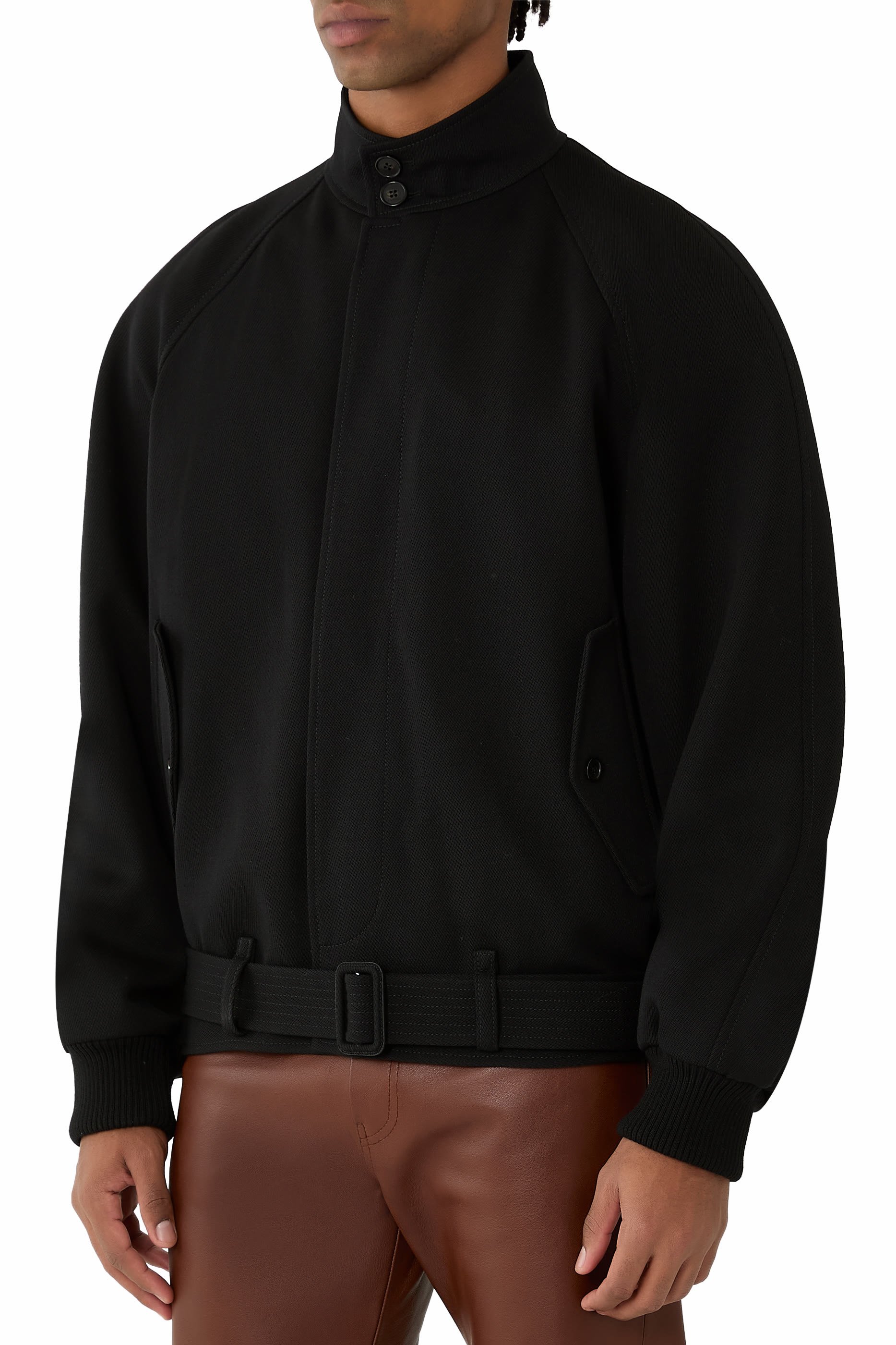 Stand Collar Bomber Jacket