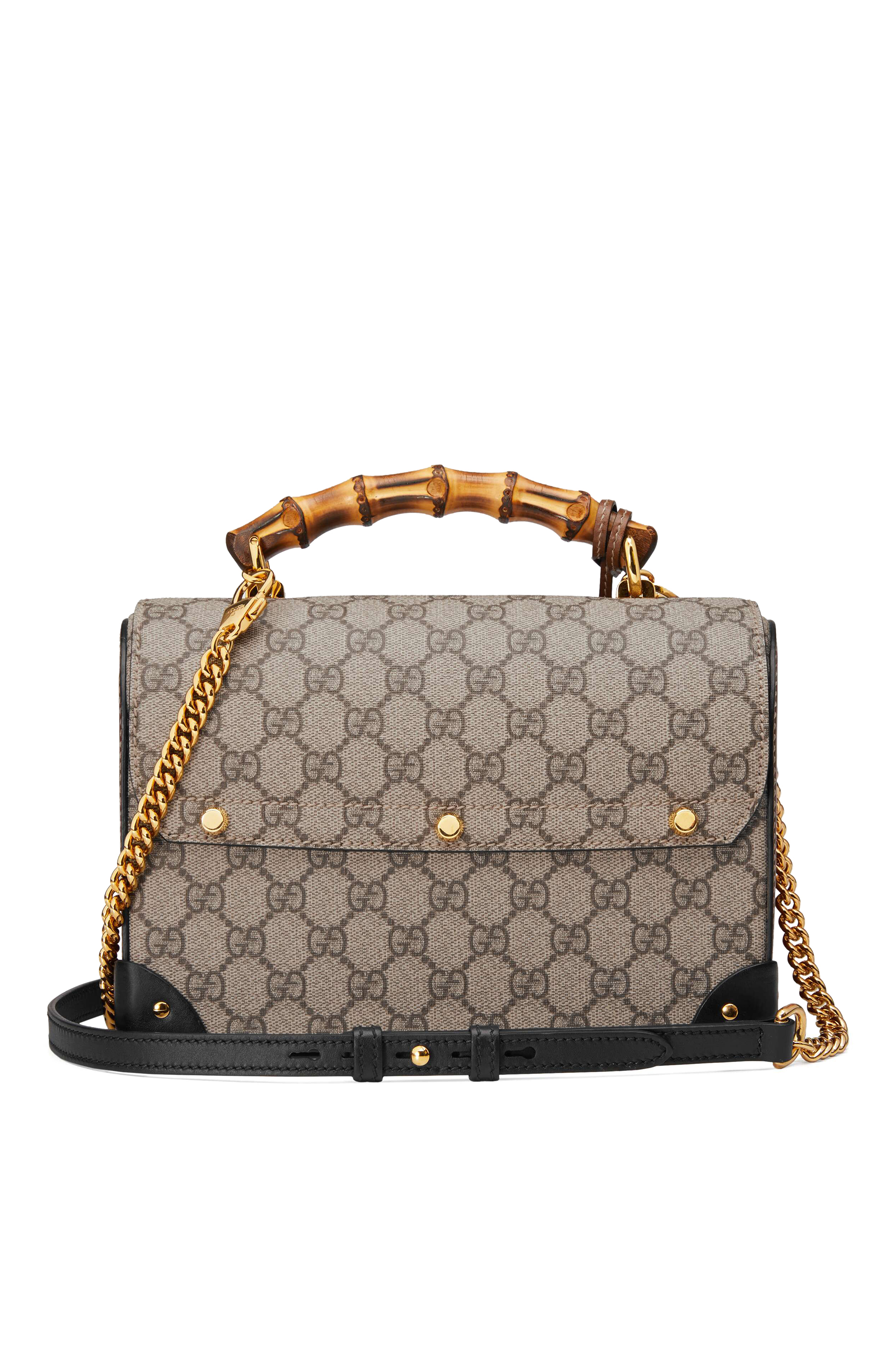 Padlock GG Small Bamboo Shoulder Bag