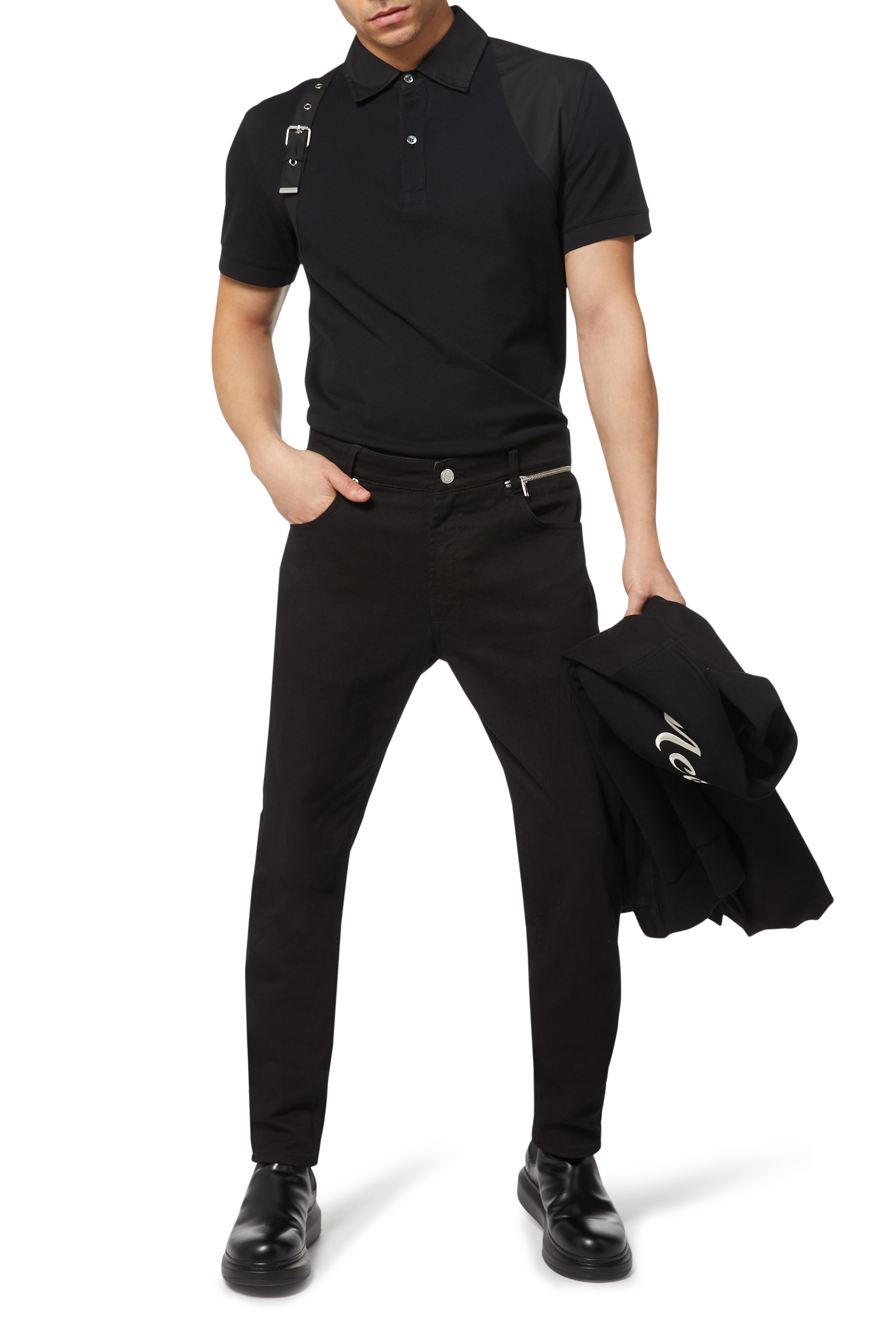 Buckle Organic Cotton Polo Shirt