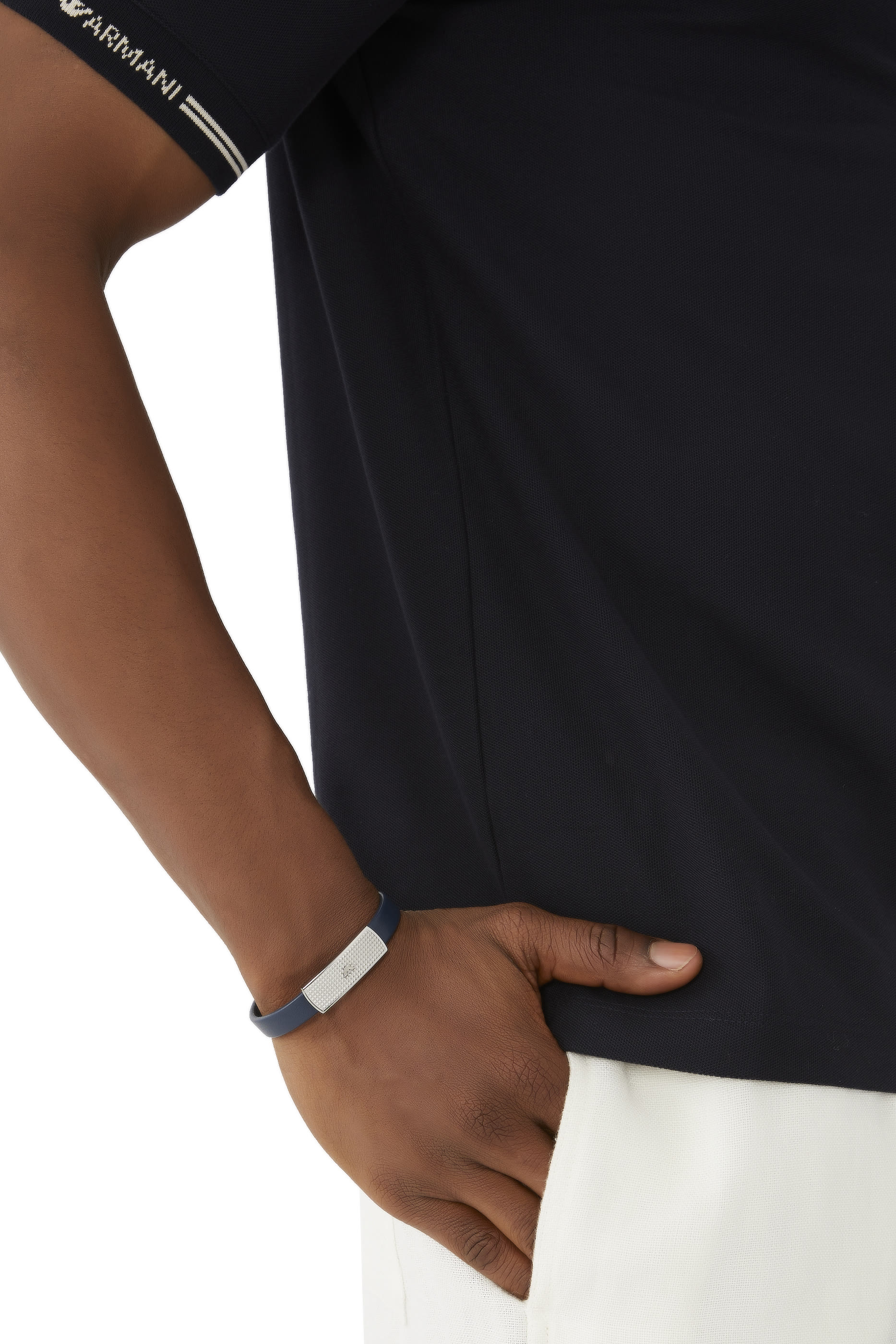 Key Basics Leather Bracelet