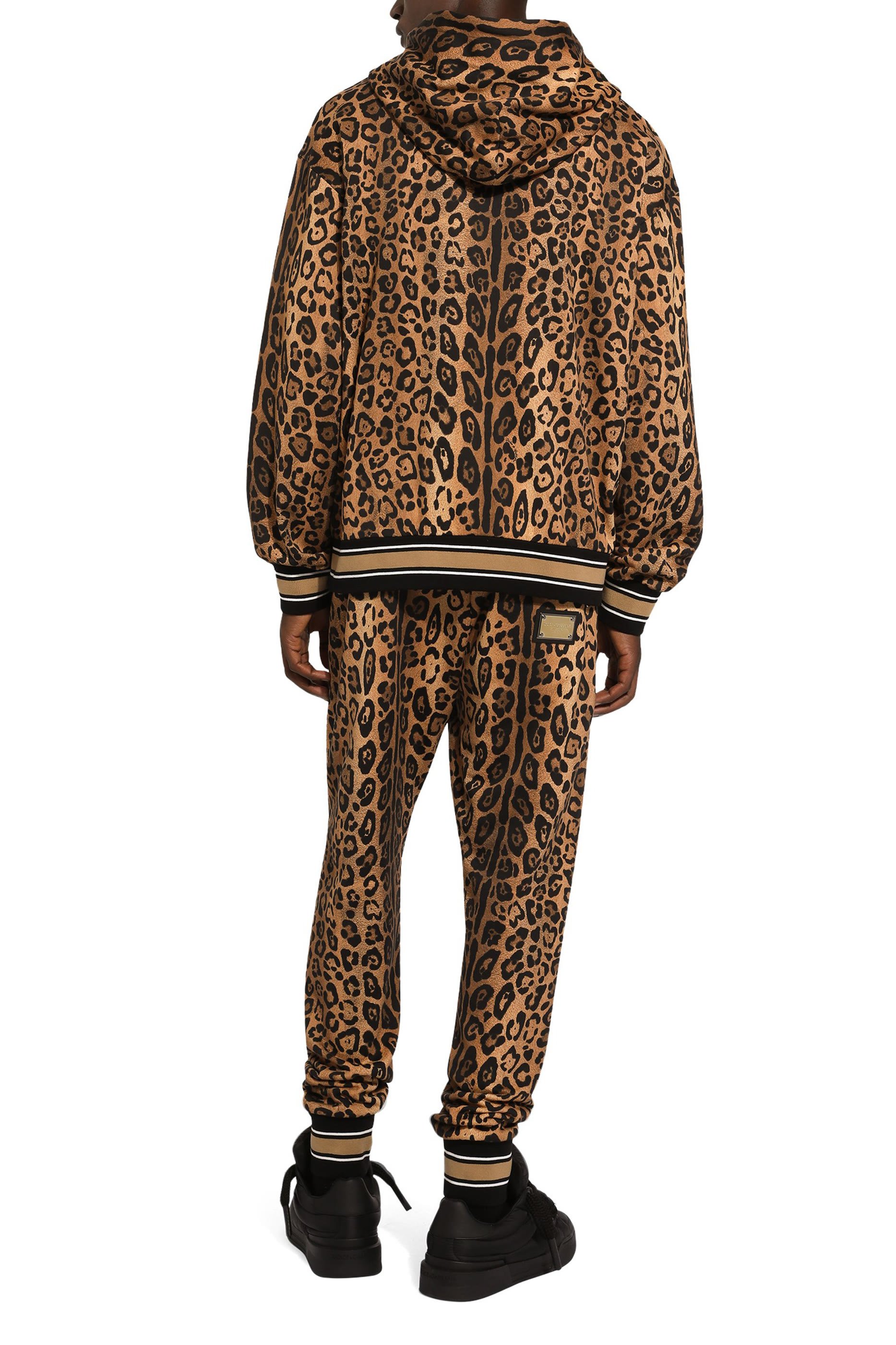 Leopard-Print  Hoodie