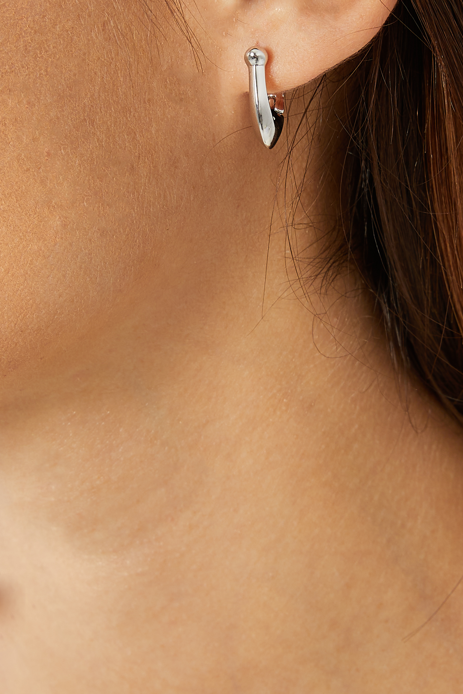 Signature C Huggie Earrings