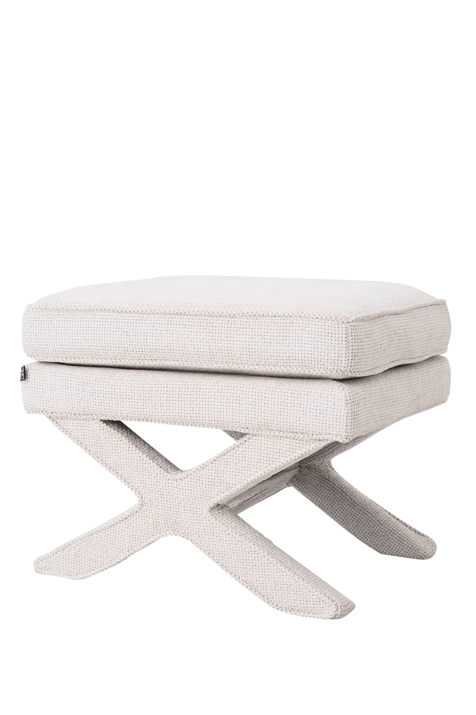 Cordoba Lyssa Off-White Ottoman