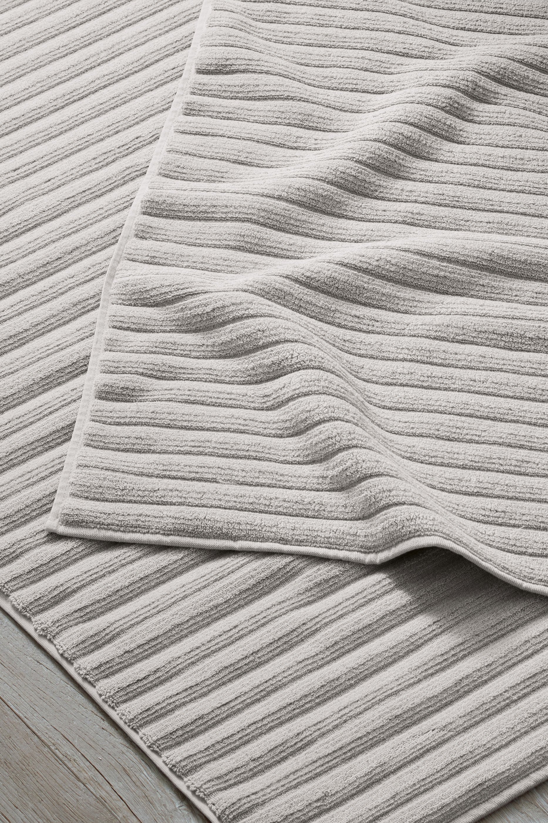 Ribbed Hydrocotton Bath Mat
