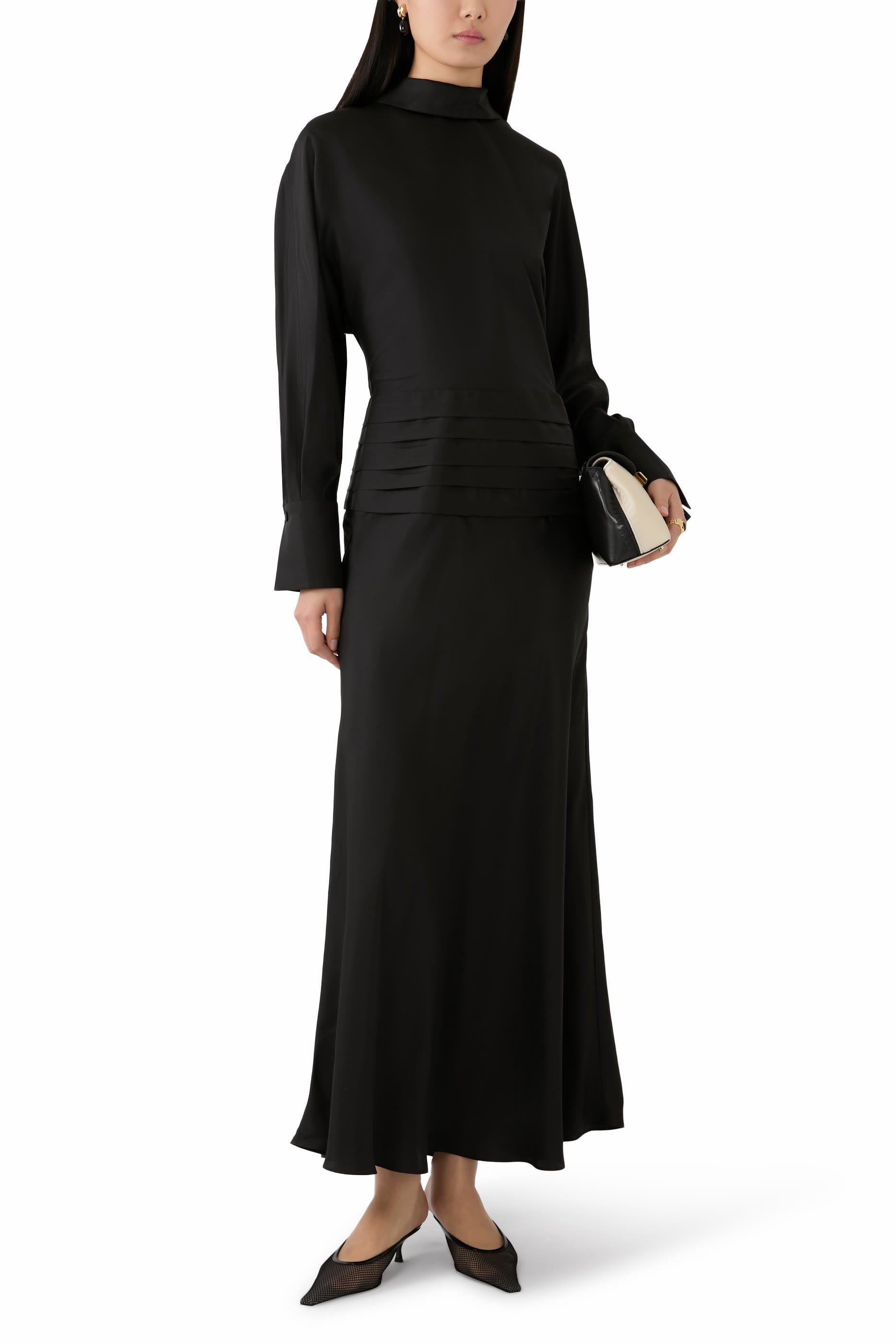  Tuxedo Silk Dress 