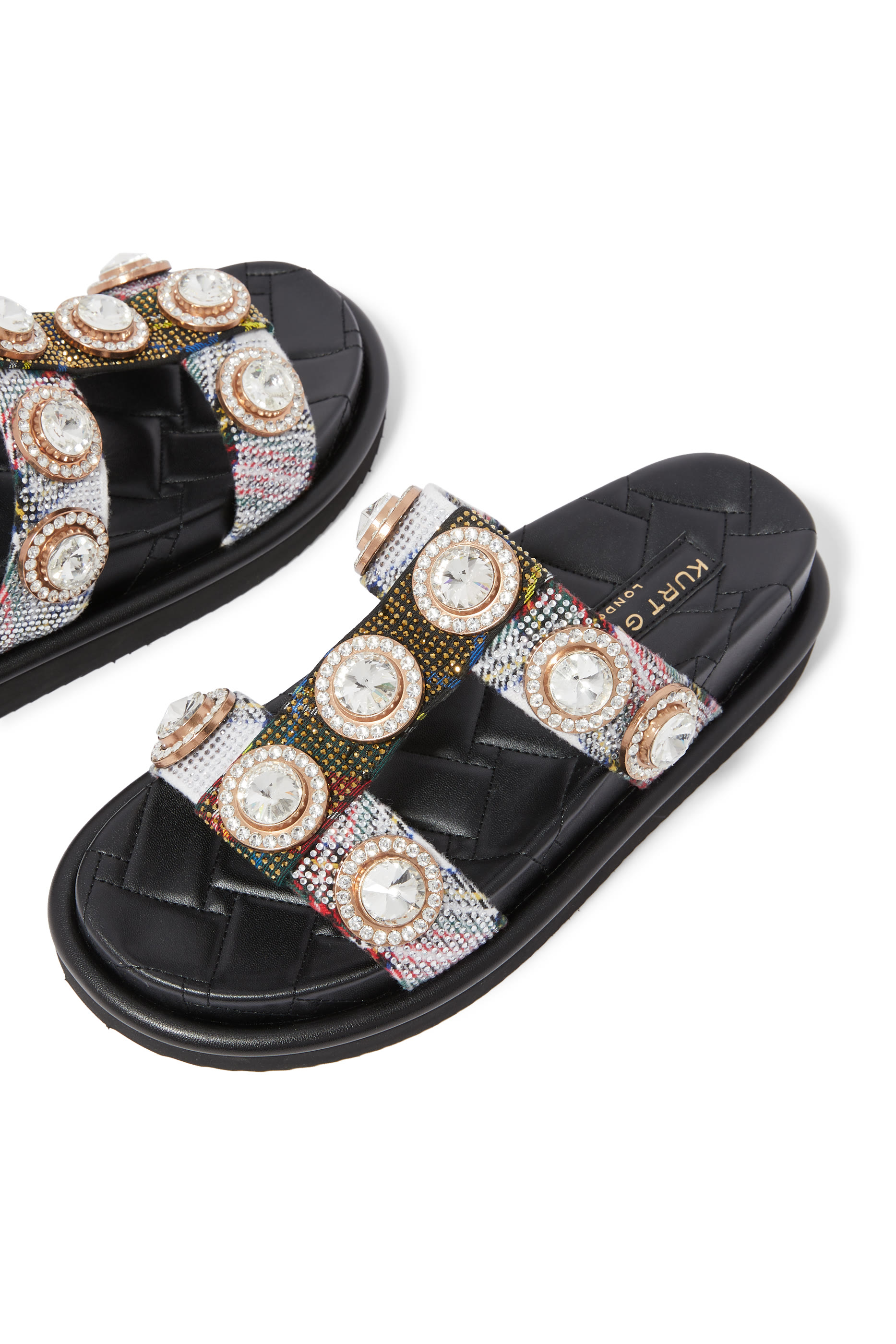 Orson Crystal-Embellished Sandals