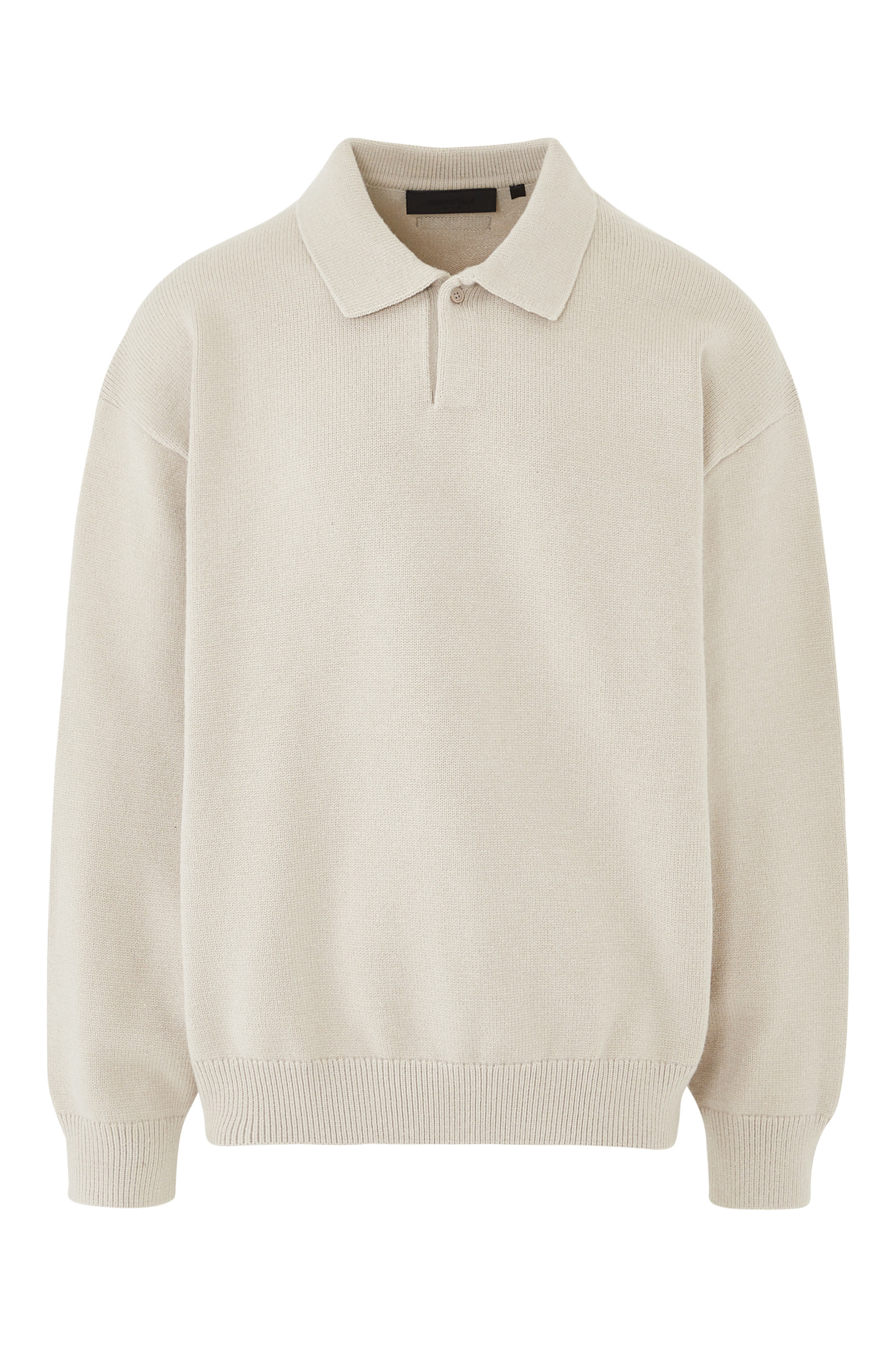 Essentials Knit Polo Sweater