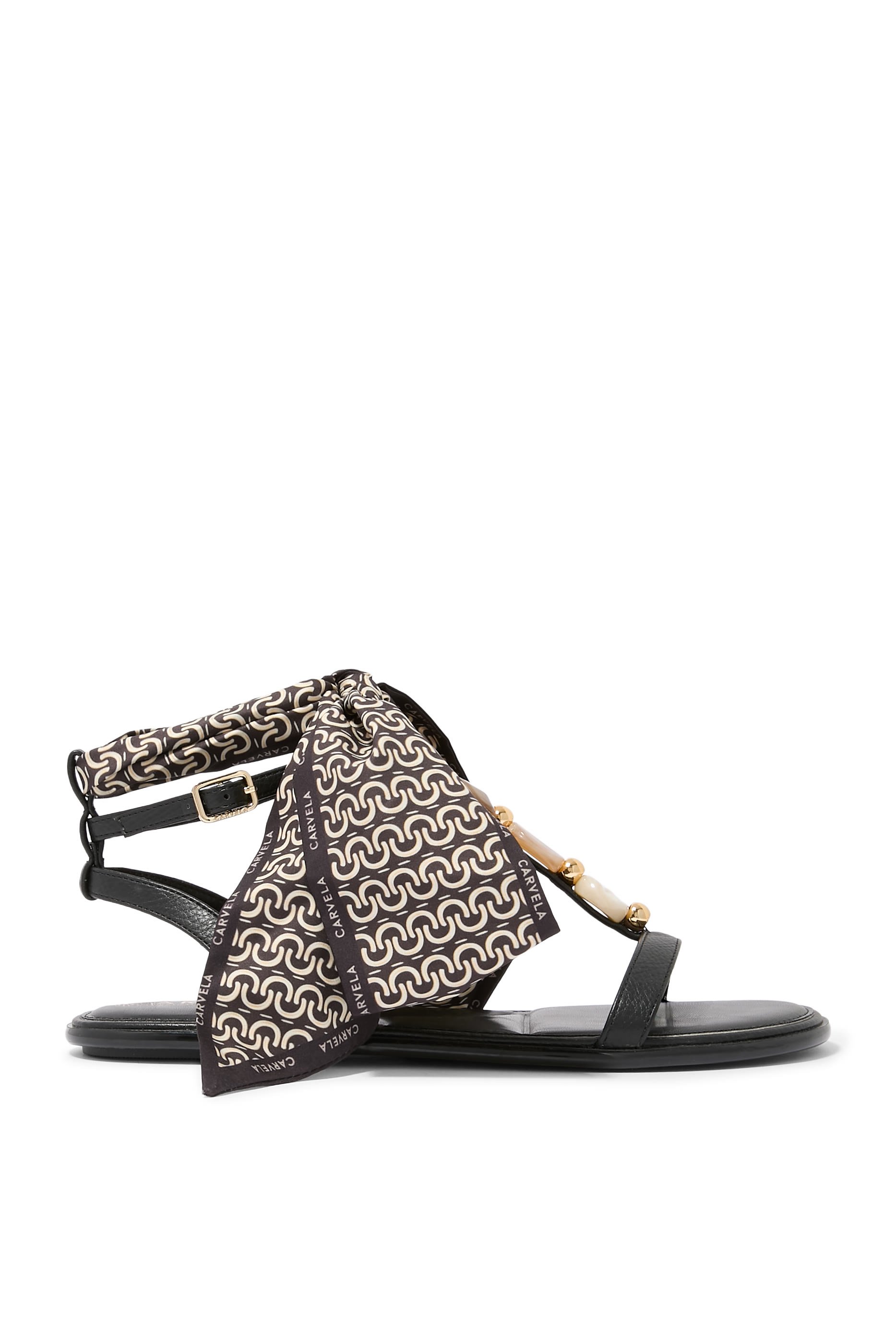 Sorrento Gem Flat Sandals