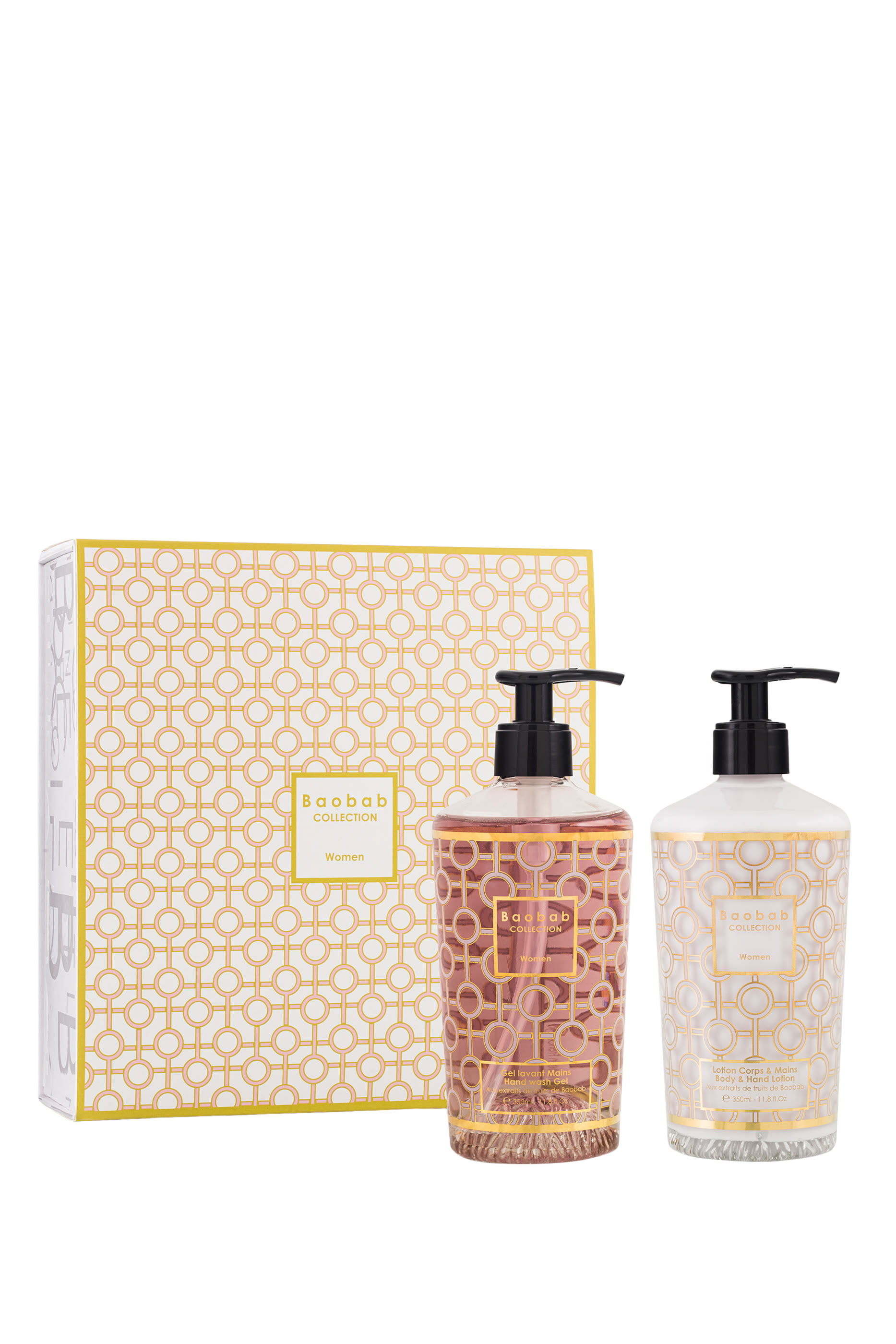 Women Body & Hand Lotion + Hand Wash Gel Gift Box