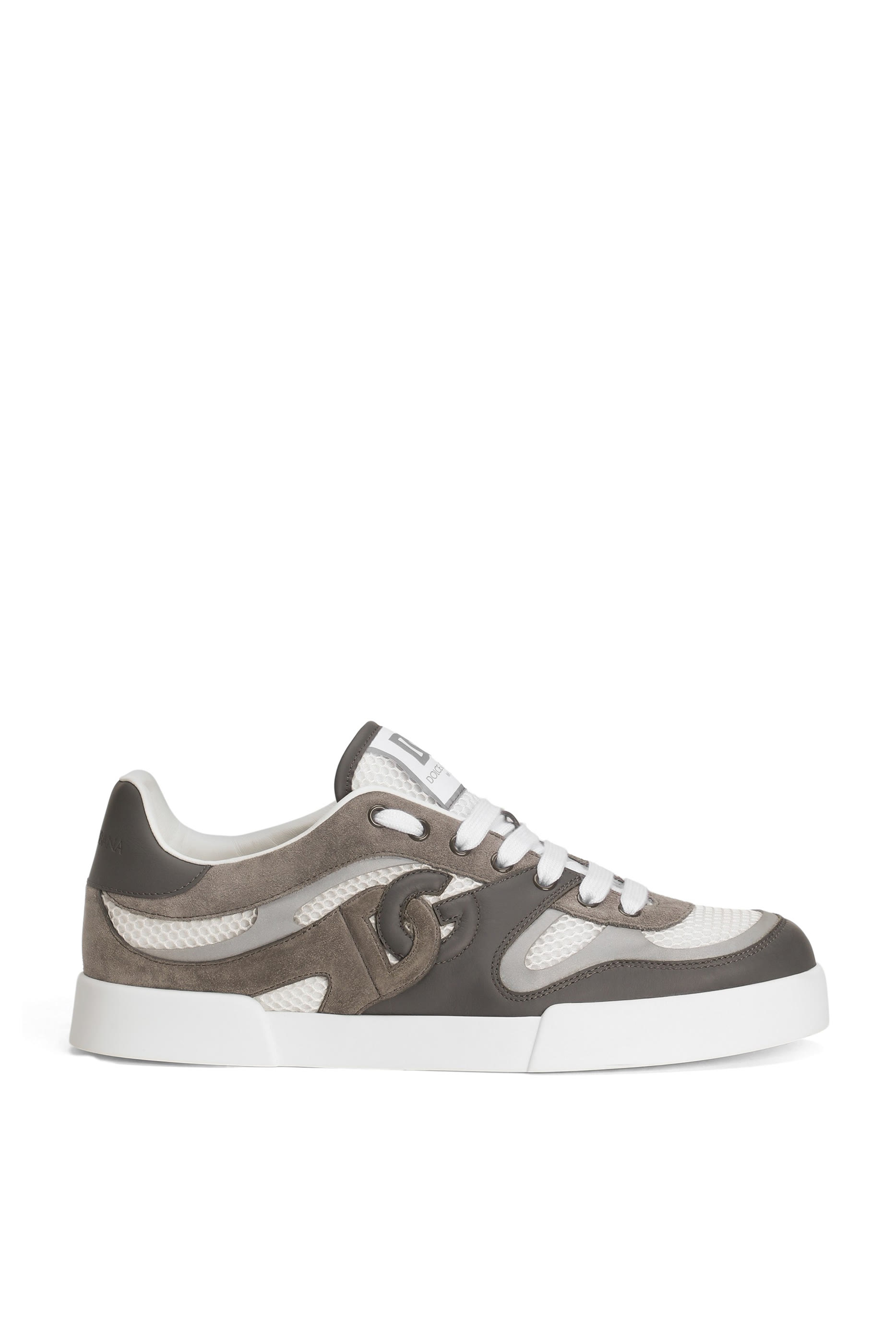 DG Logo Leather Sneakers