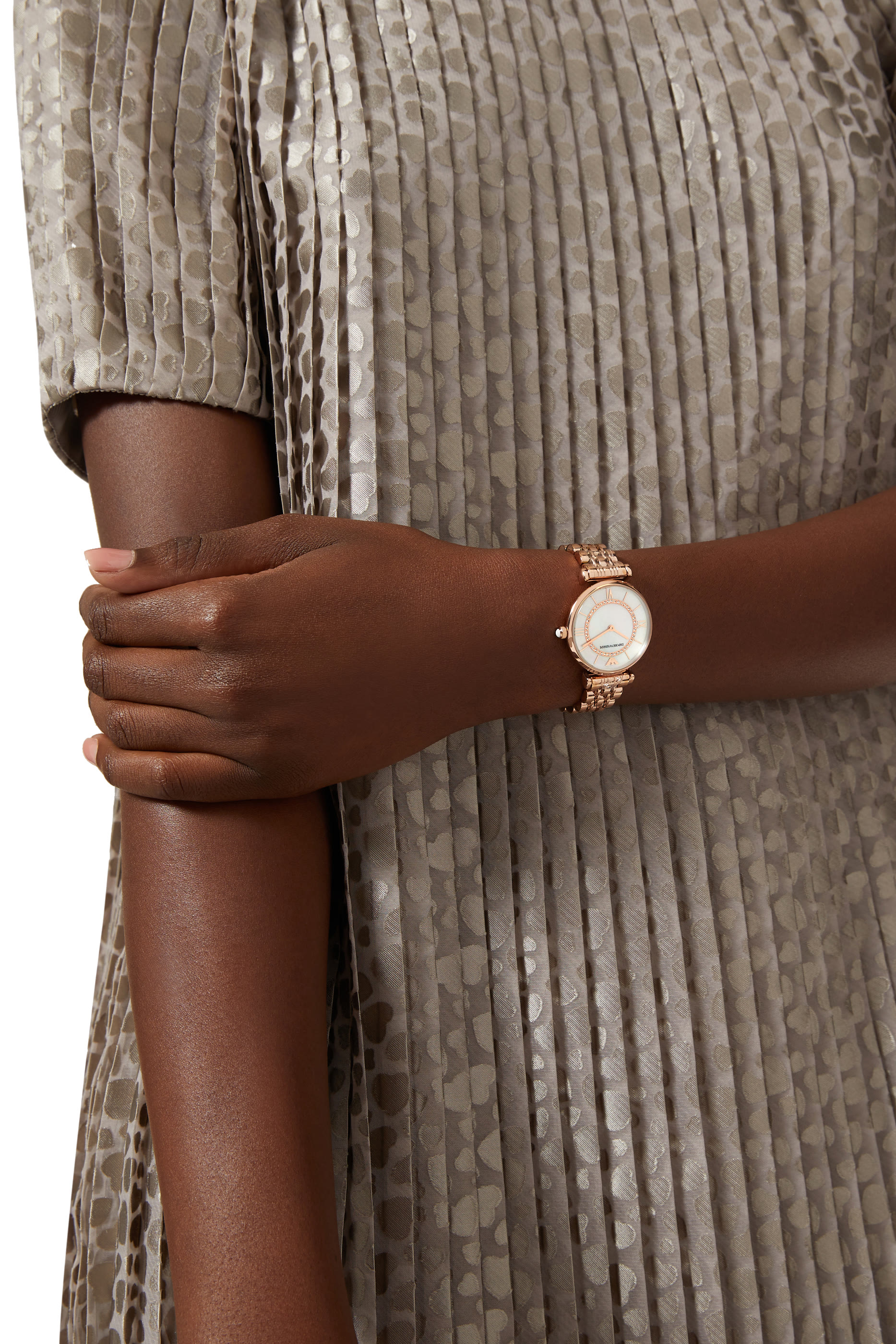 Gianni Rose Gold Tone Watch