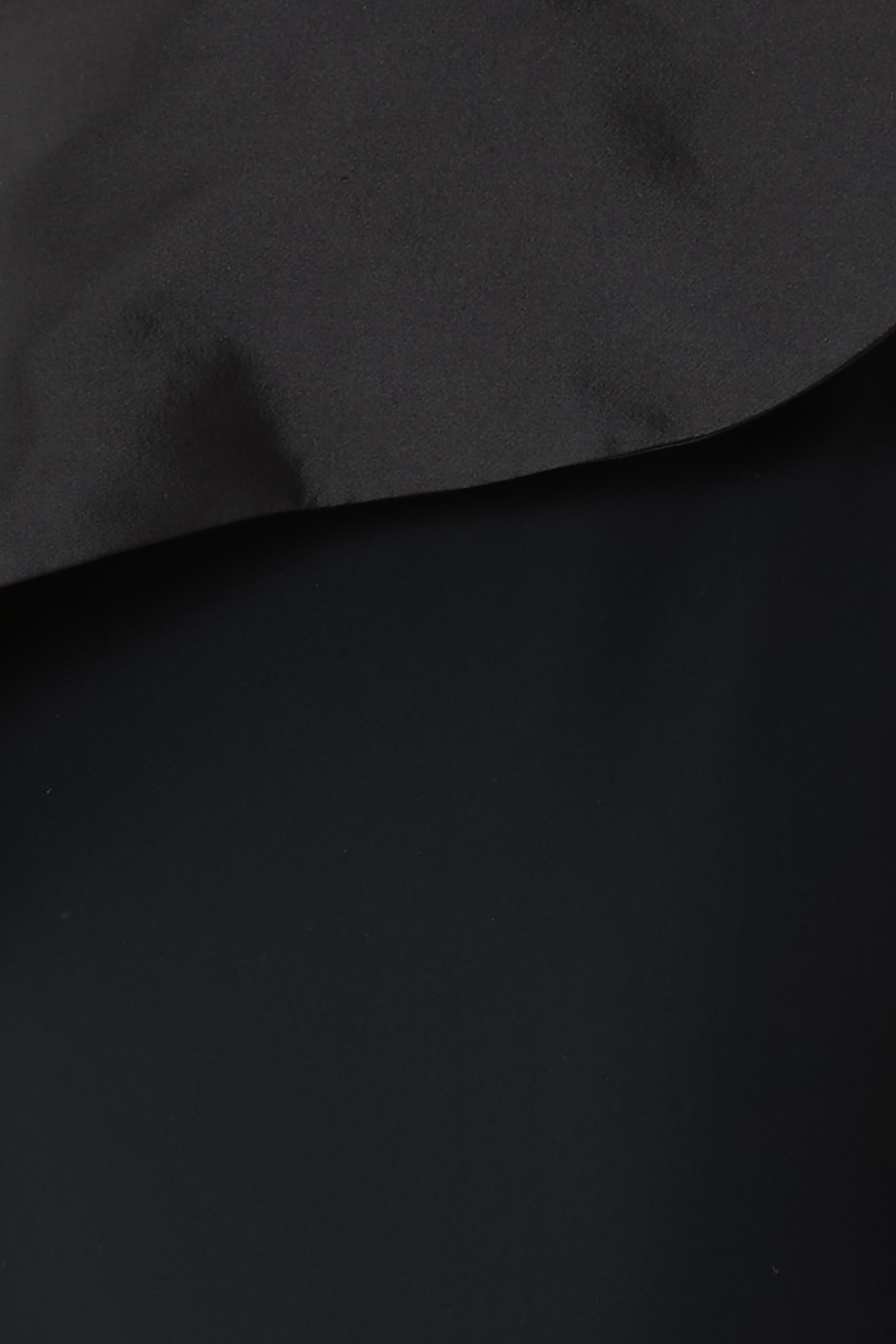 Strapless Gown with Sleeve Cape 