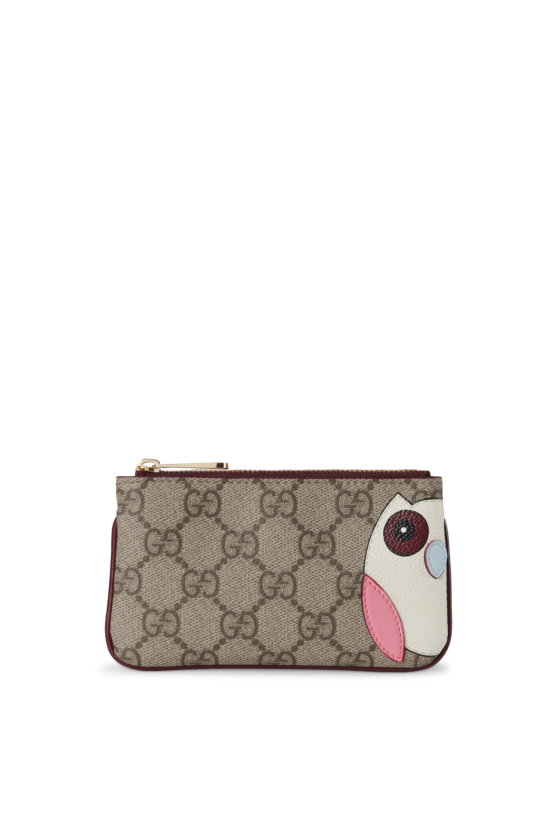 GG Key Case with Owl Detail