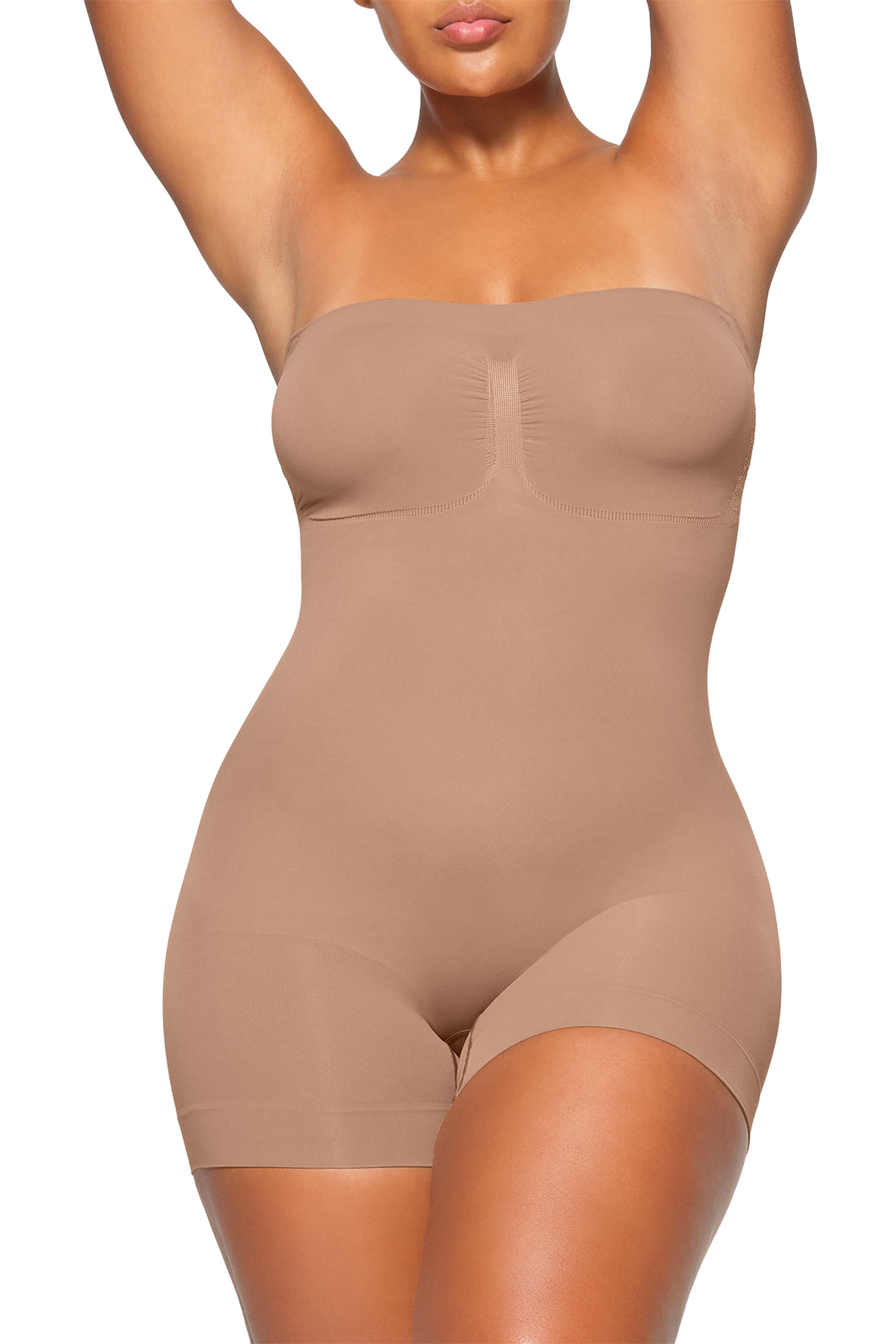  Seamless Sculpt Mid-Thigh Bodysuit