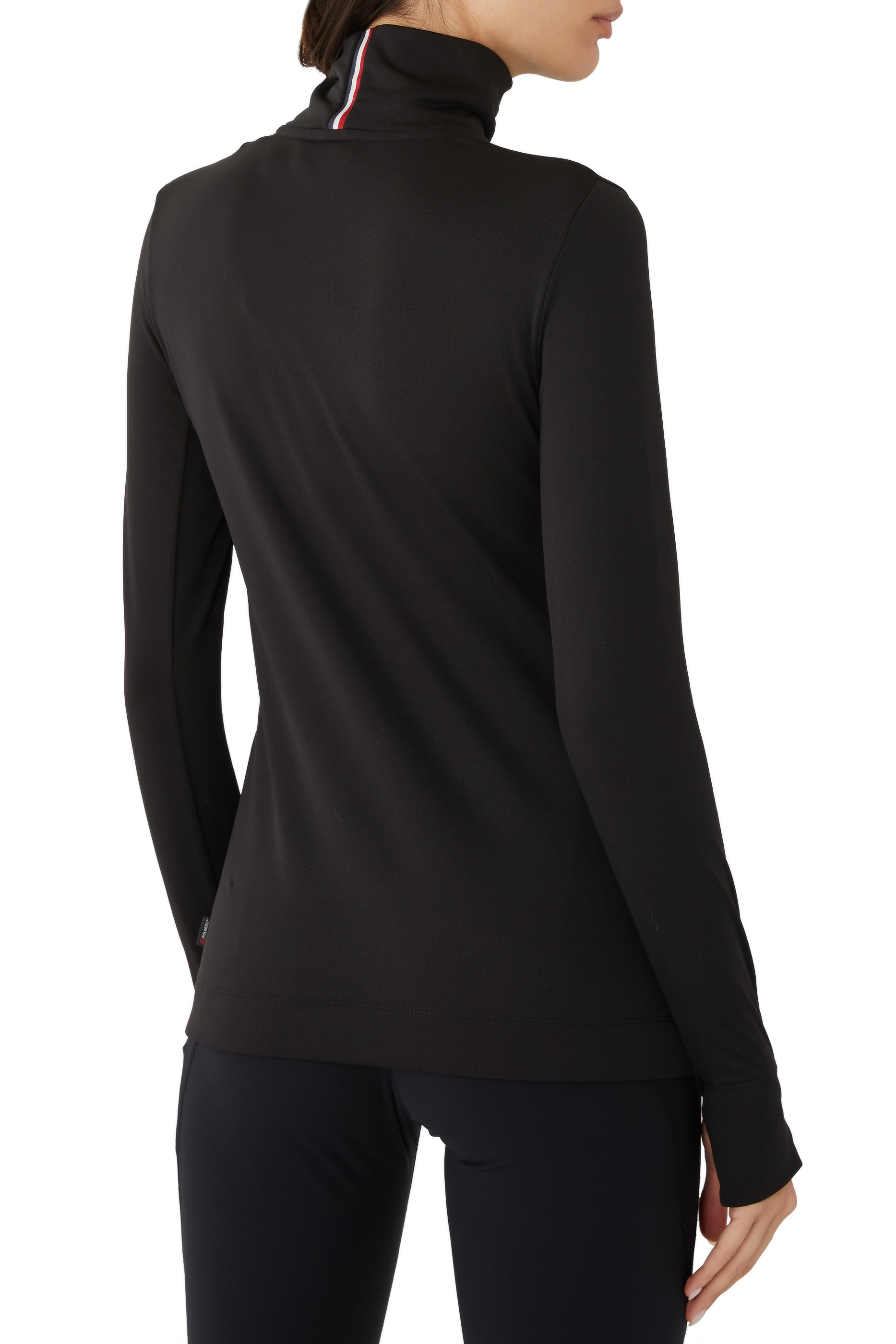 Jersey Turtleneck Top