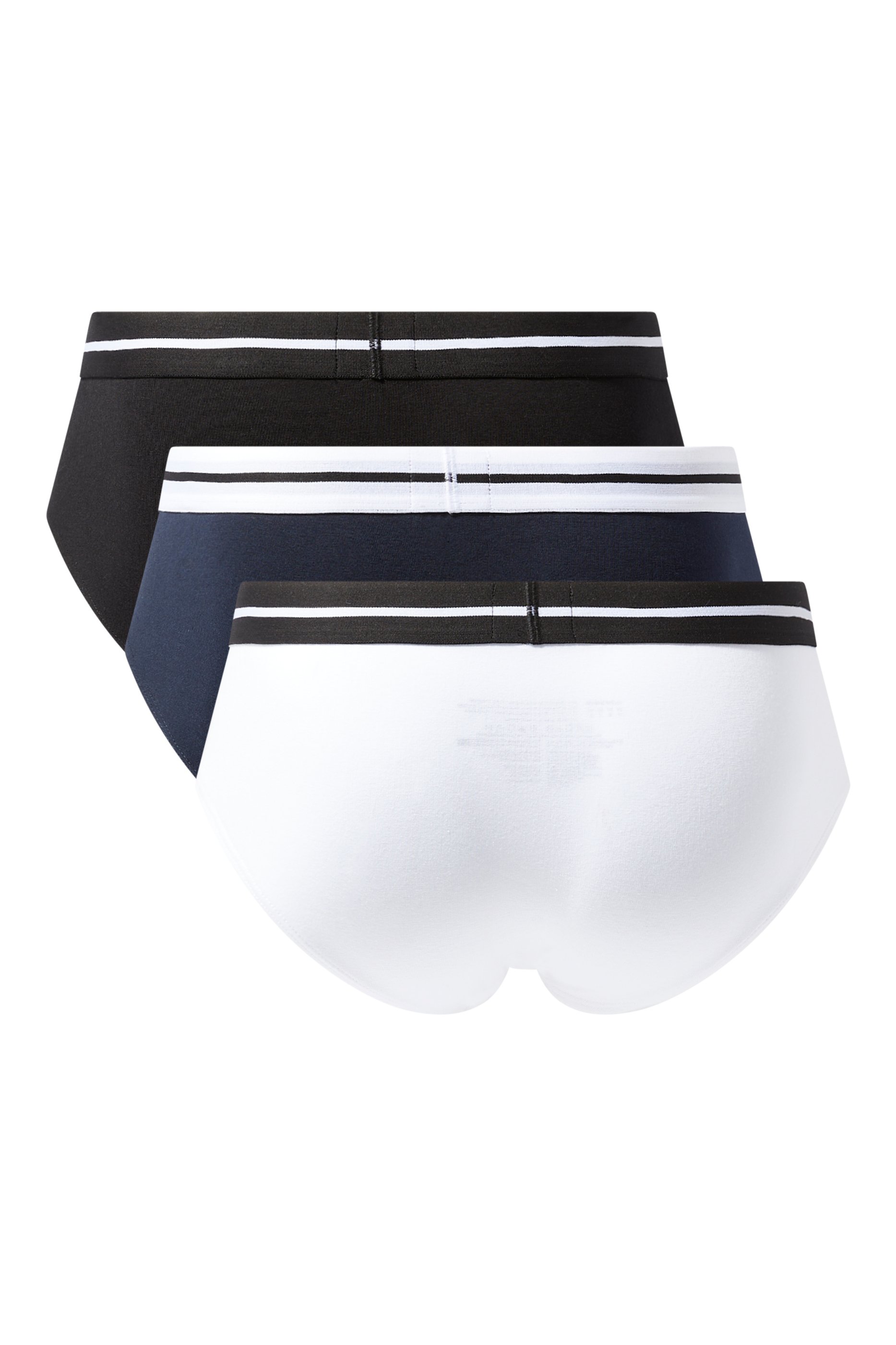 Logo Cotton Briefs, Pack Of 3