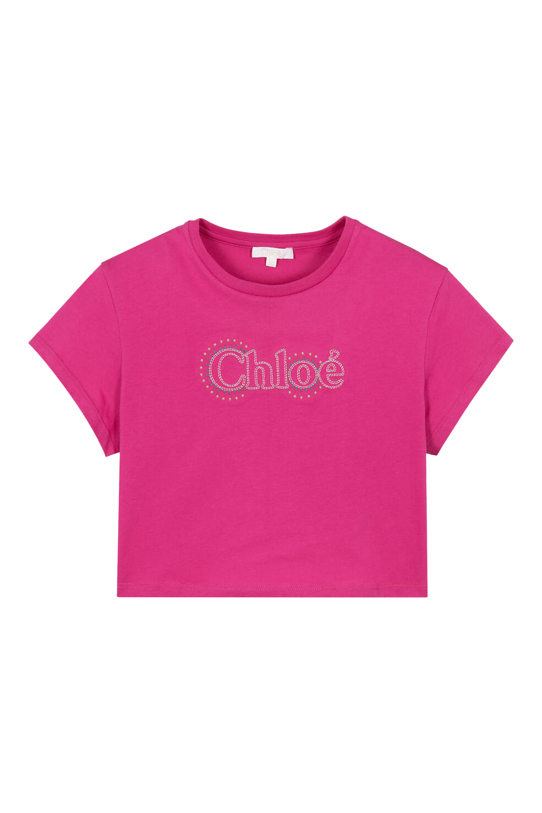 Kids Embroidered Logo T-Shirt