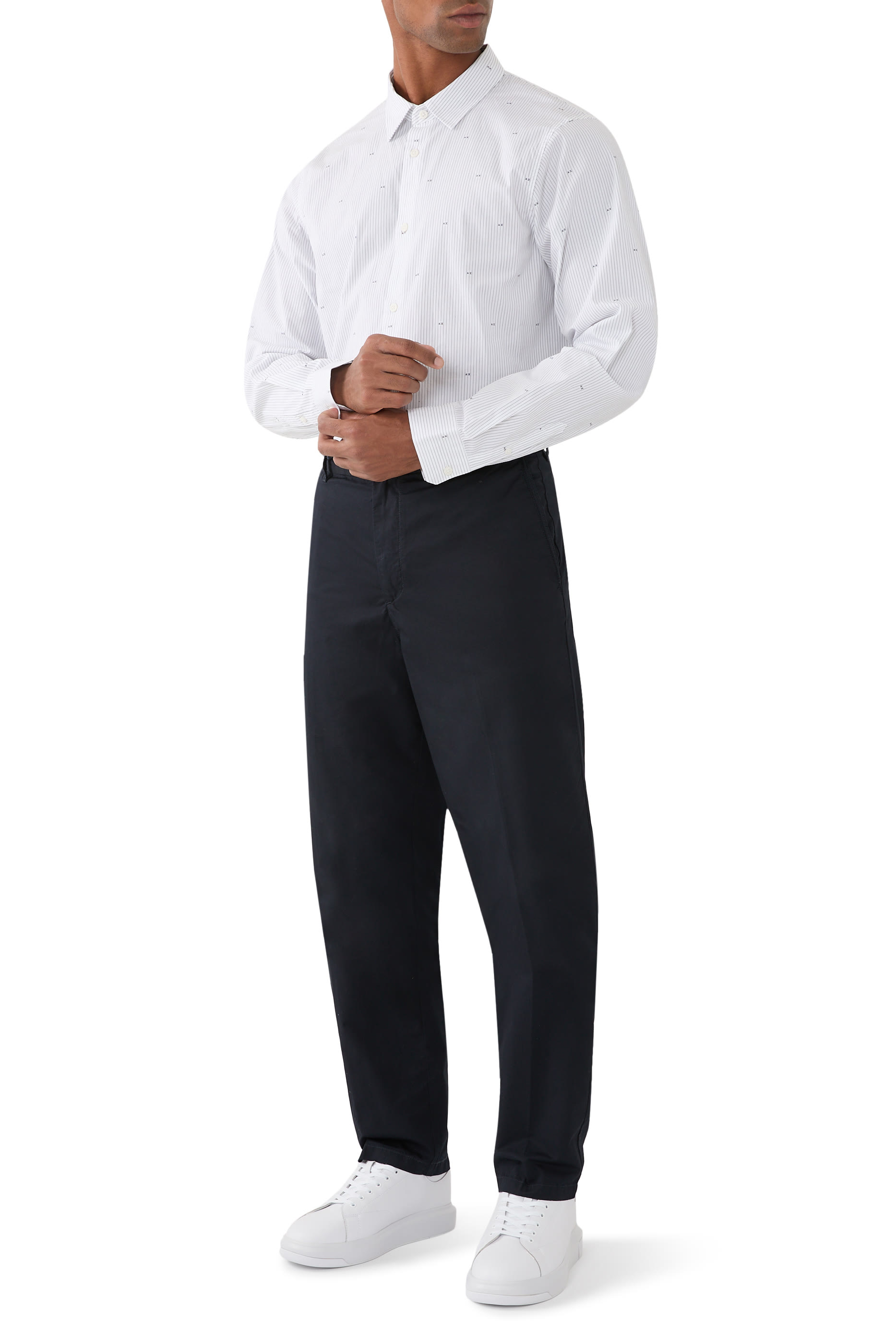 Cotton Jacquard Shirt