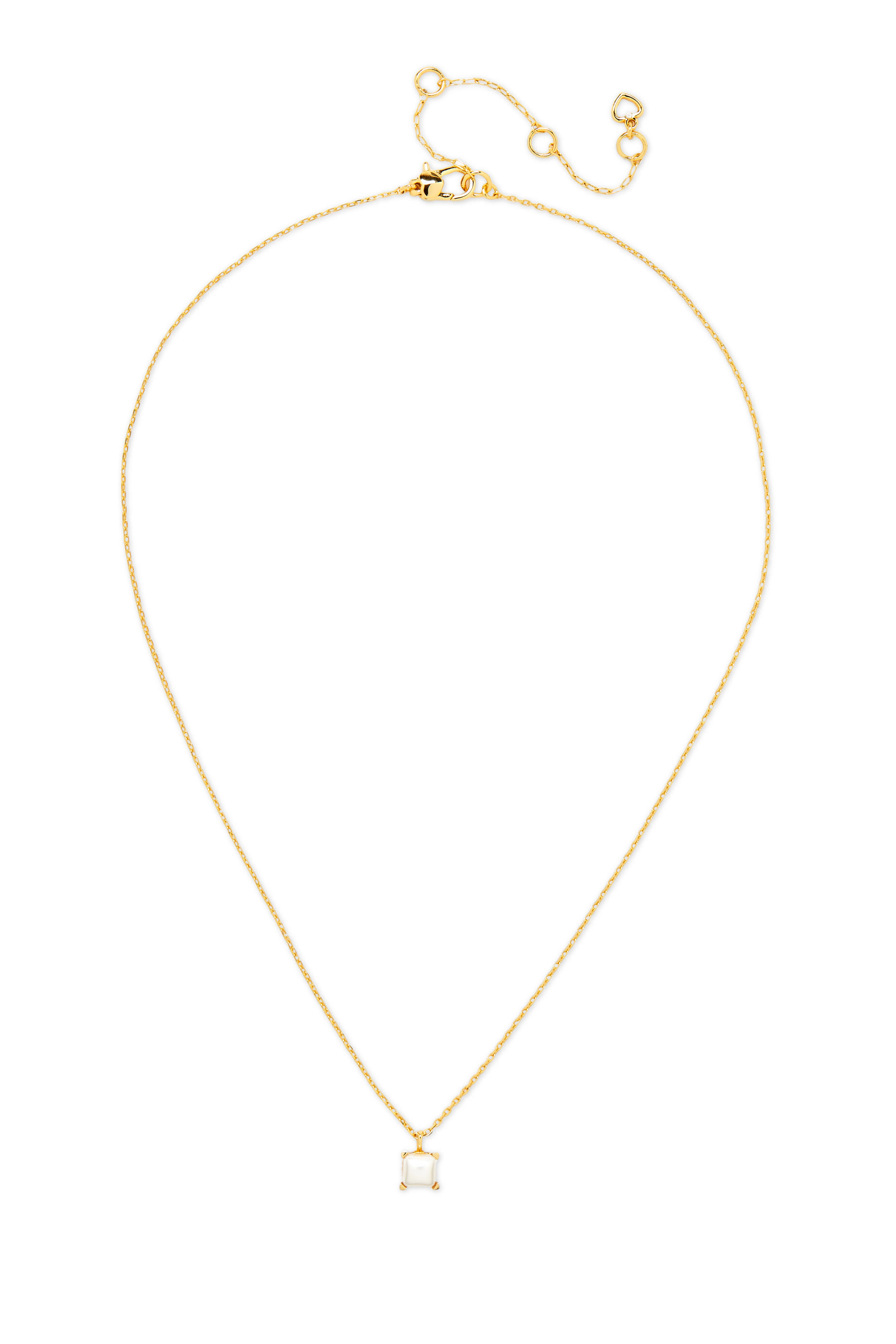 Little Luxuries 6mm Square Pendant