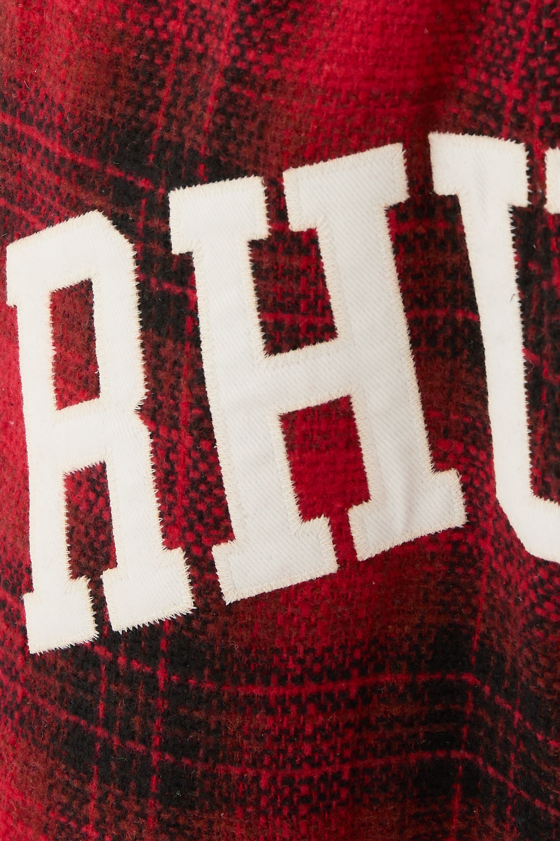 Flannel Collegiate Court Logo Shorts 