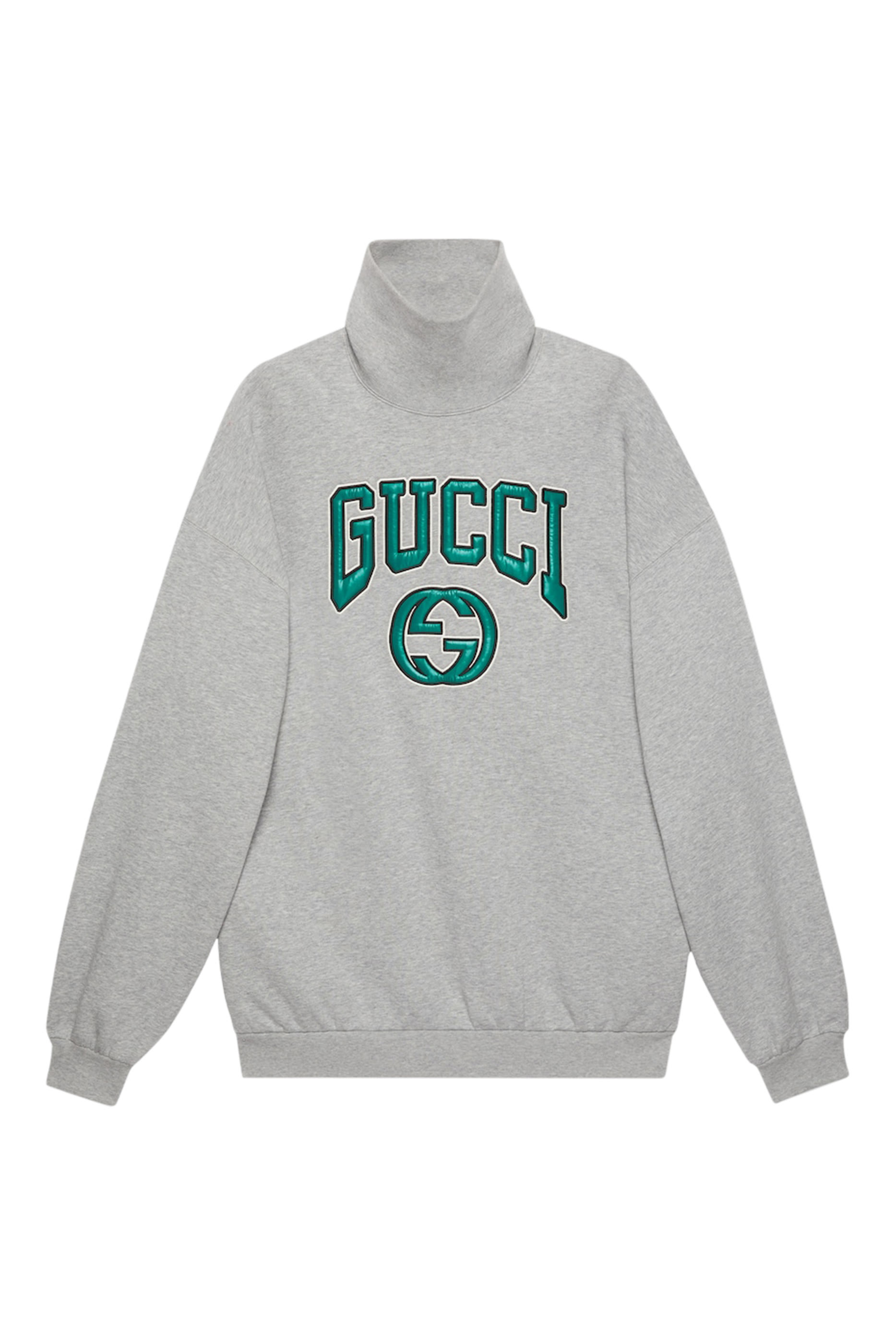Jersey Sweatshirt With Logo Embroidery