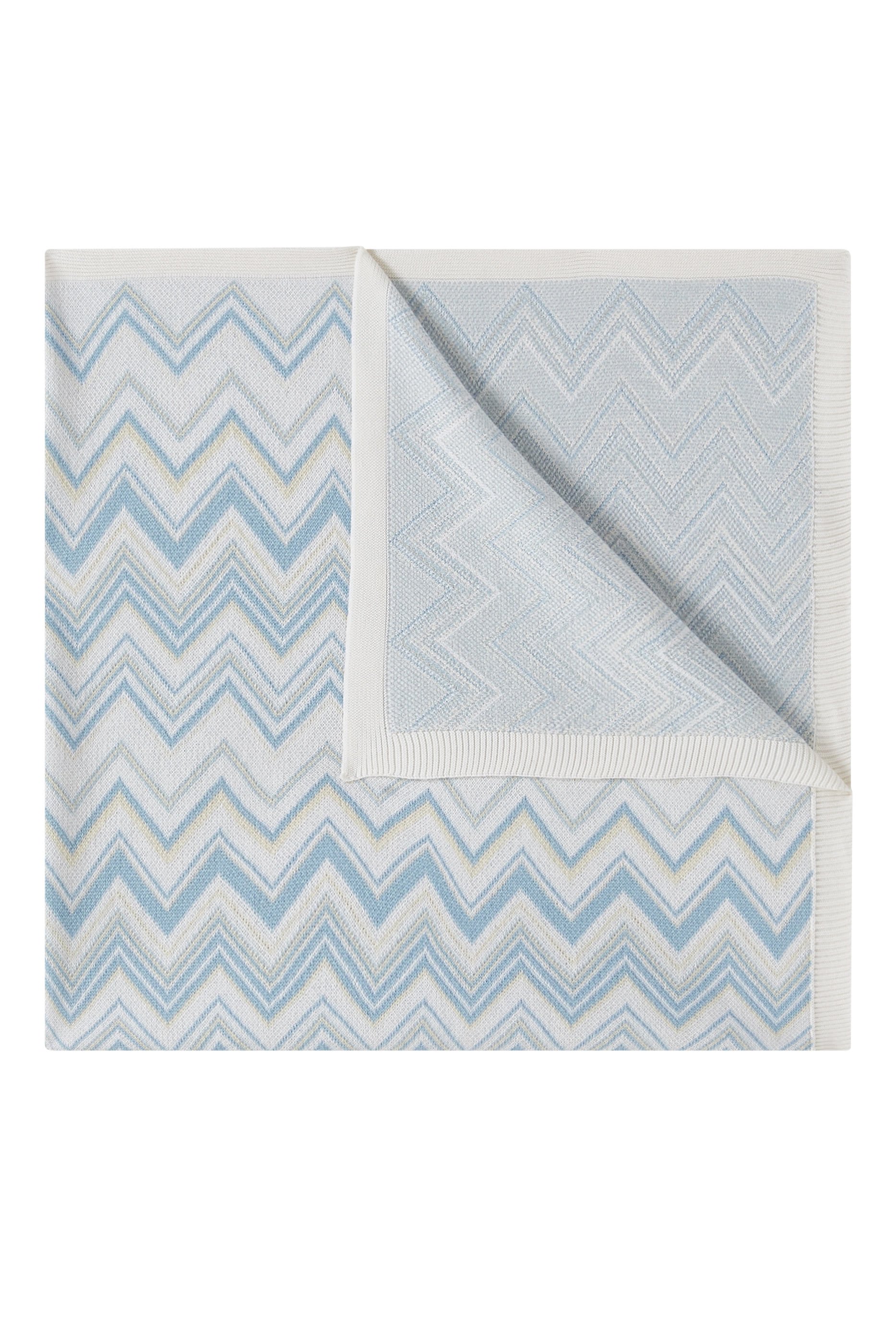 Kids Zigzag Stretch Cotton Blanket