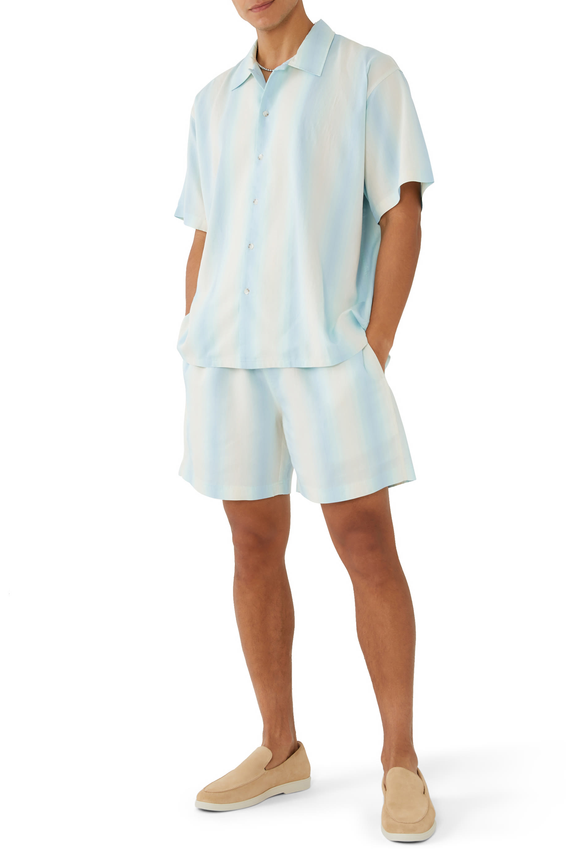 Stripe Lounge Shorts