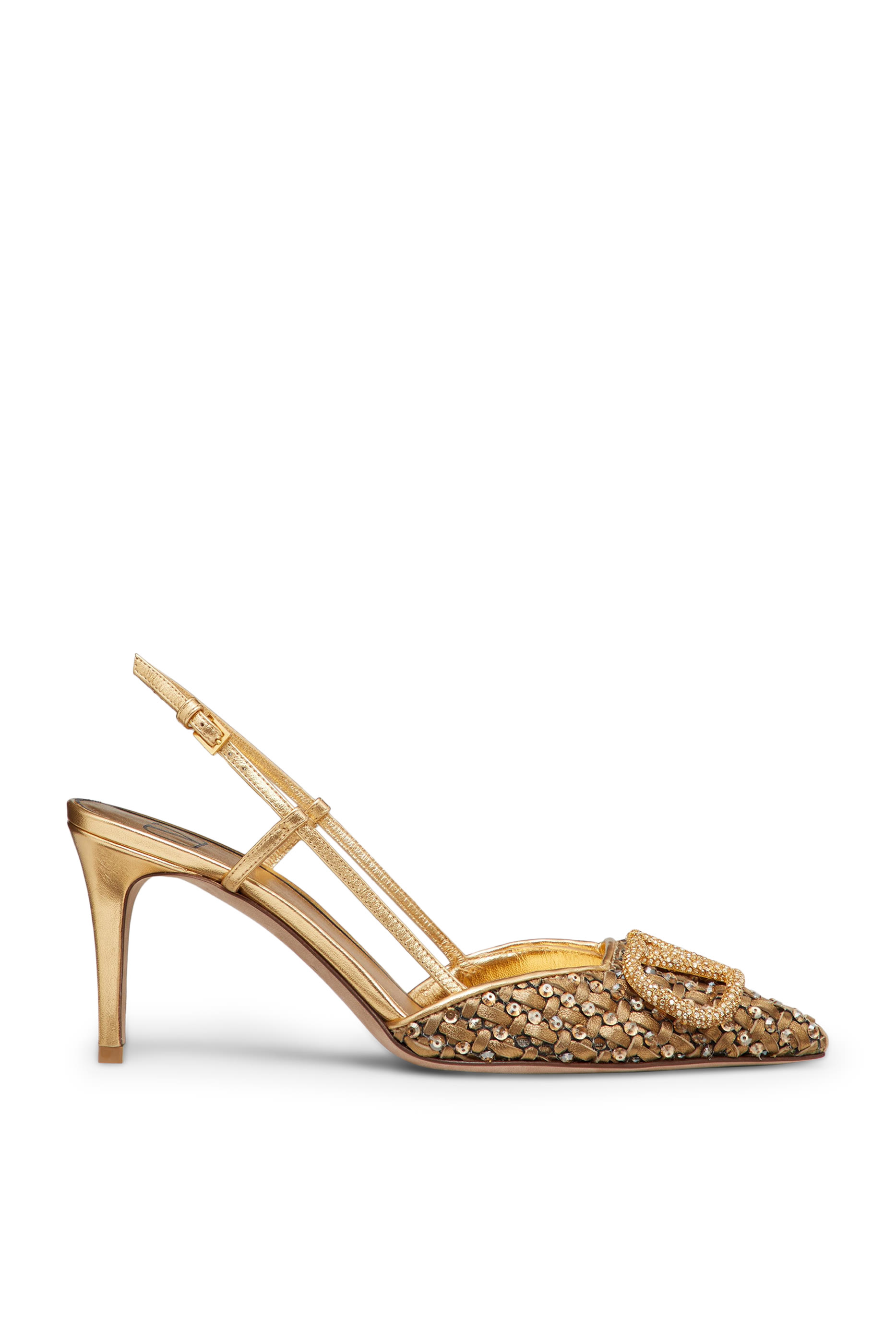  Vlogo Signature 80 Slingback Pumps