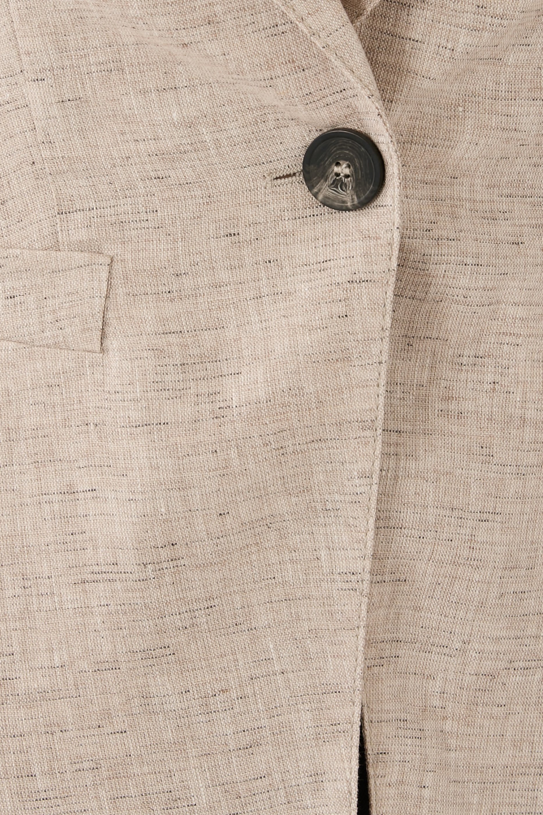 Lapel Collar Single-Breasted Blazer
