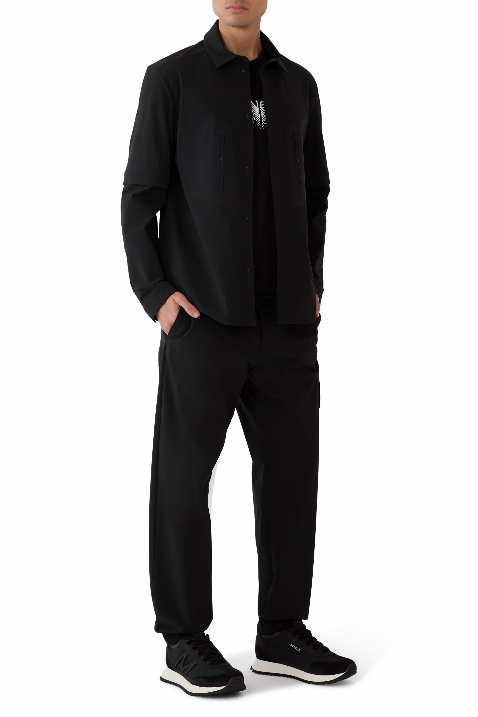 Logo 2-in-1 Shirt Jacket