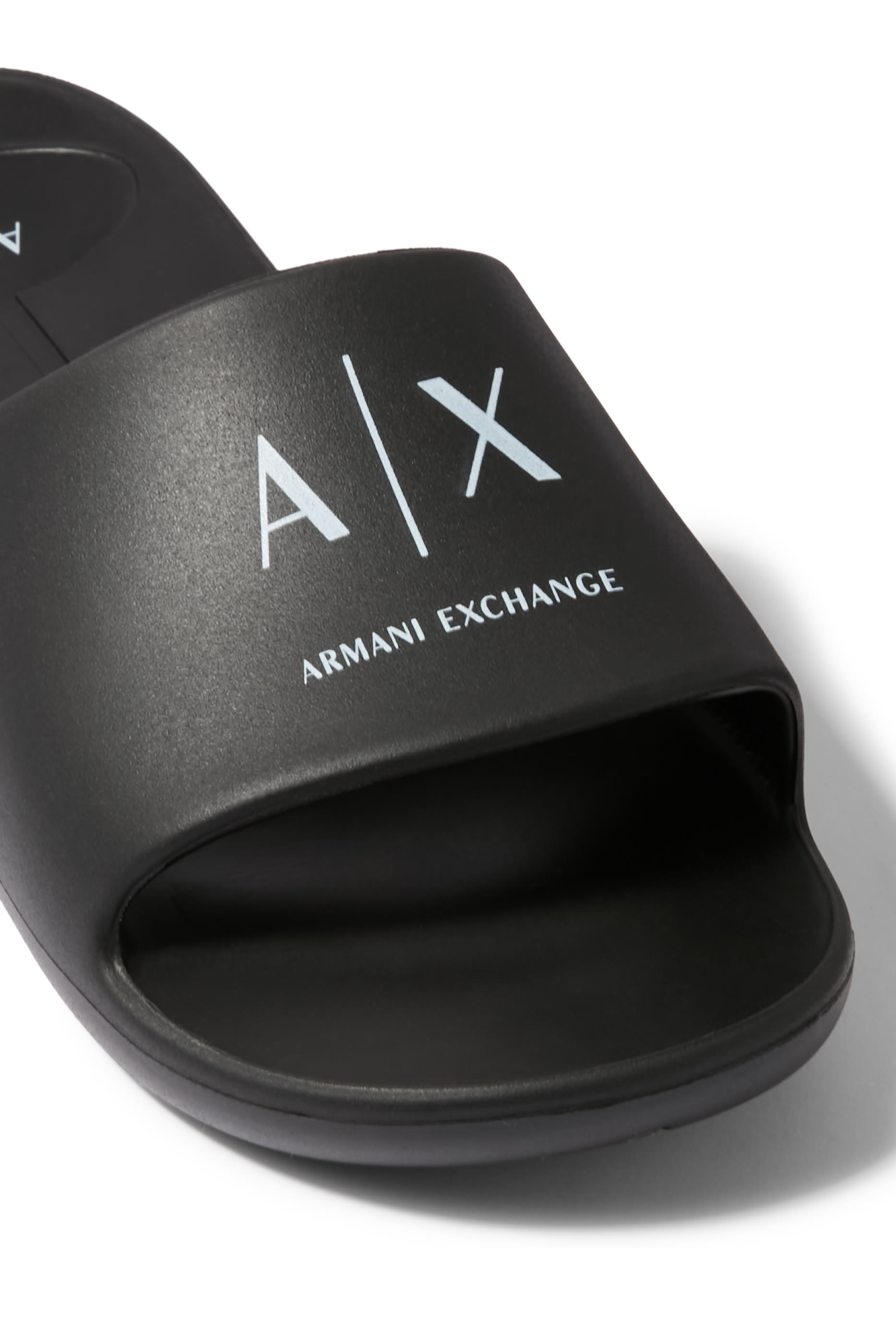 AX Logo Flat Sandals