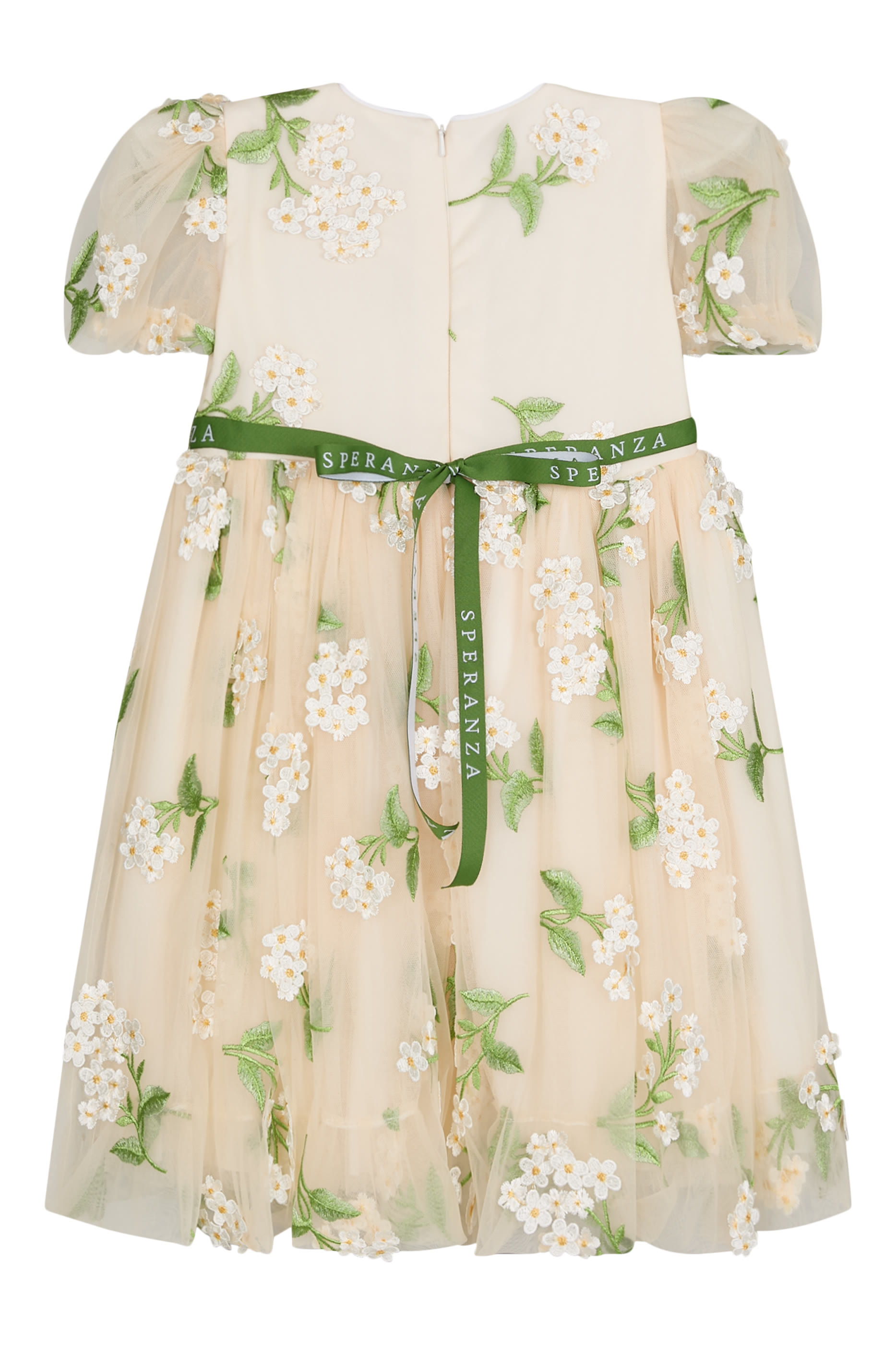 Kids  Floral Tulle Dress