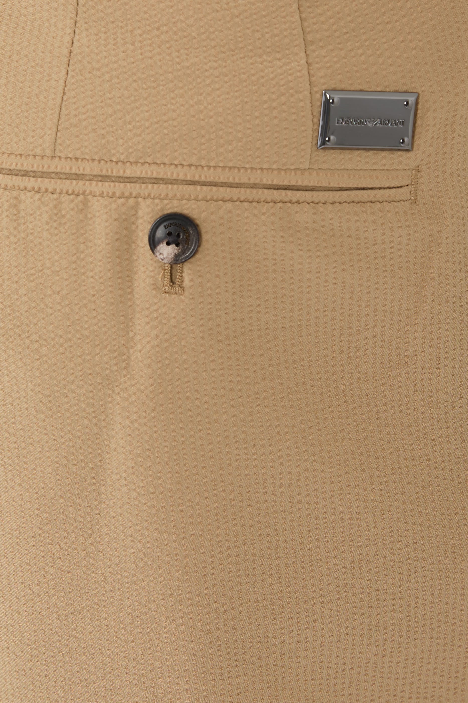 Down and Feather Padding Bermuda Shorts
