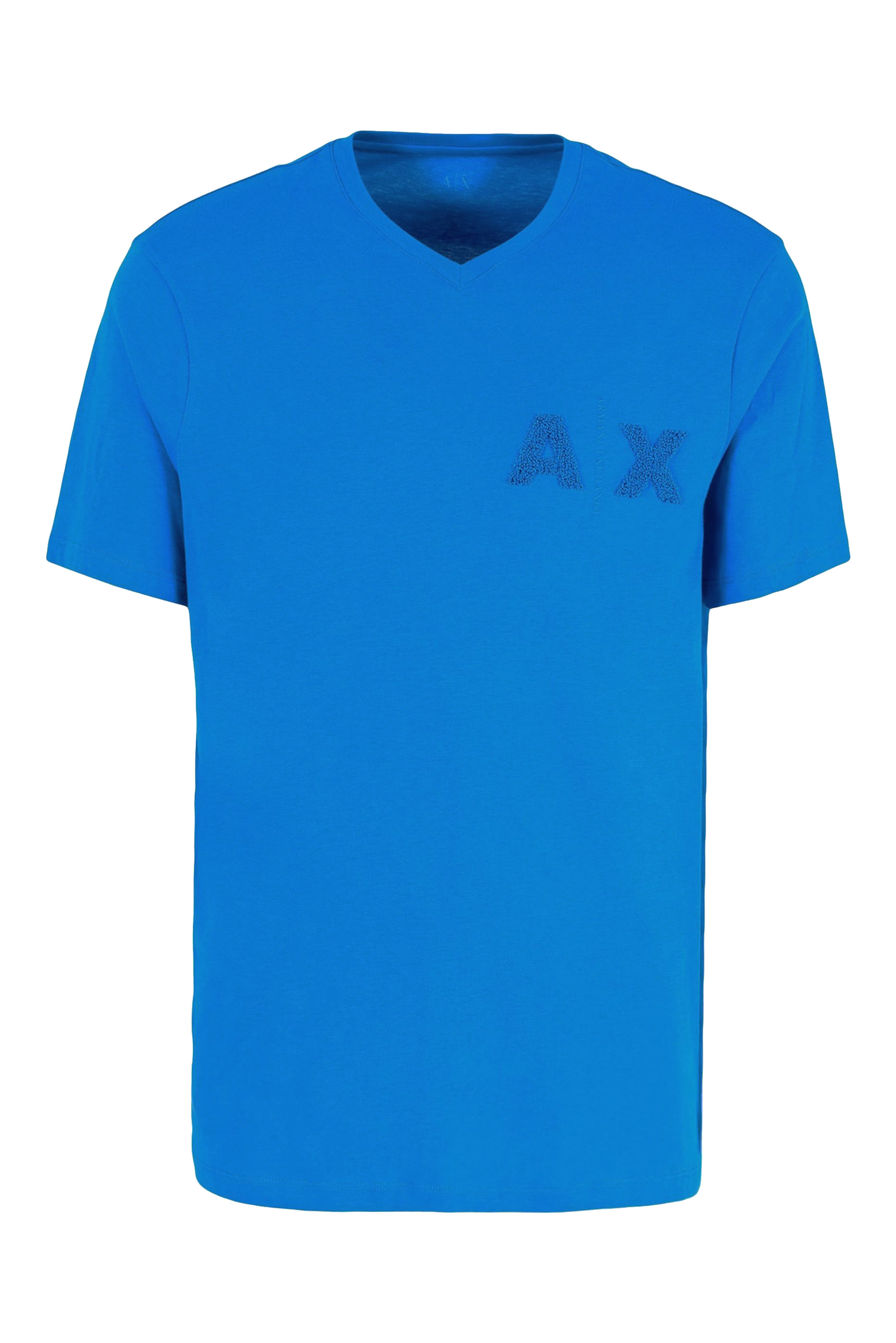 AX Logo V Neck Regular T-Shirt