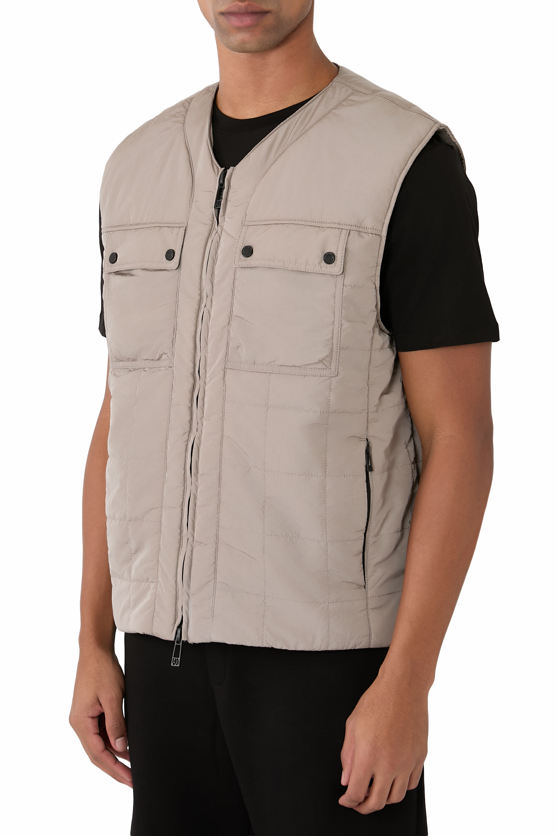 Technical Fabric Down Vest
