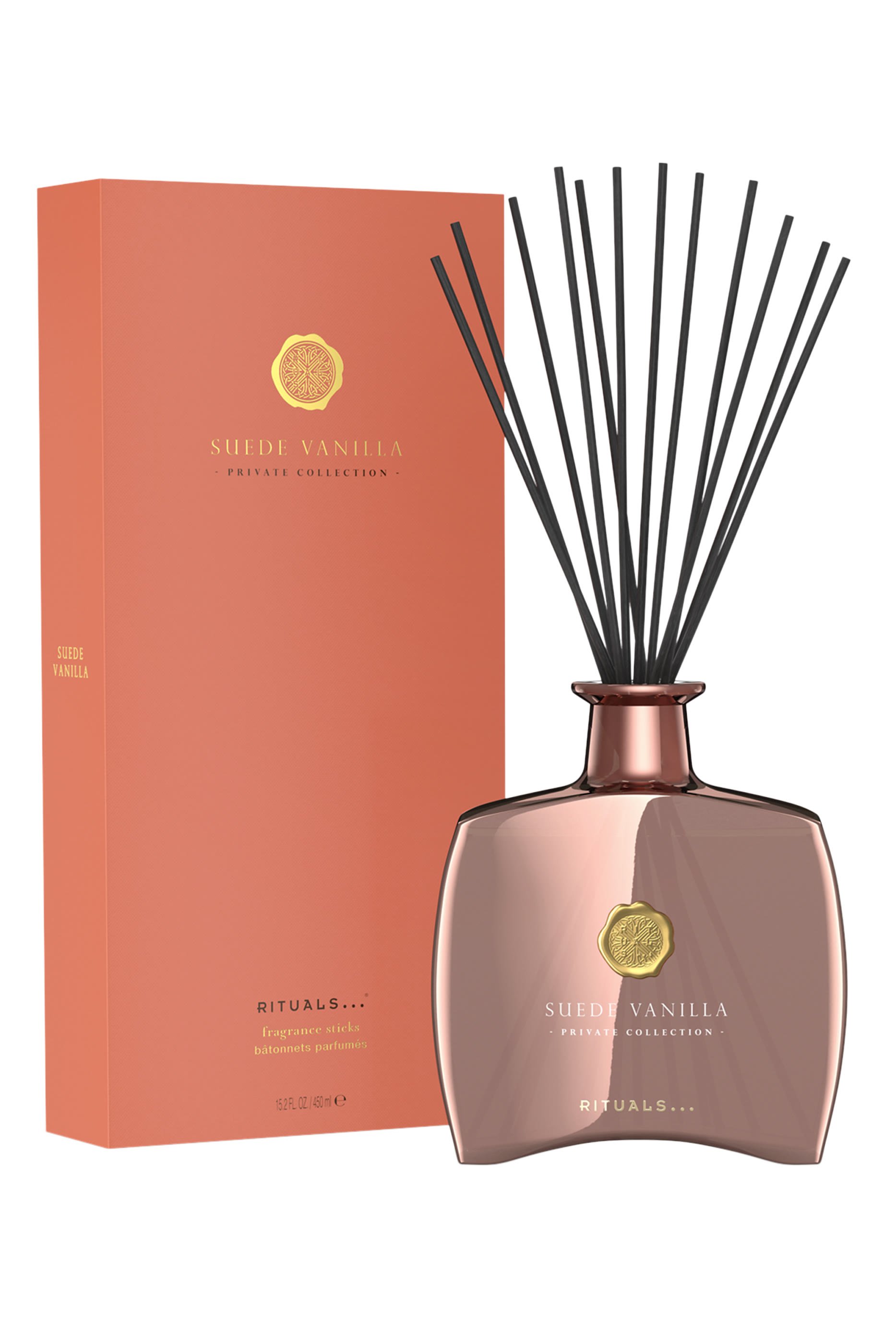 Suede Vanilla Fragrance Sticks, 450ml