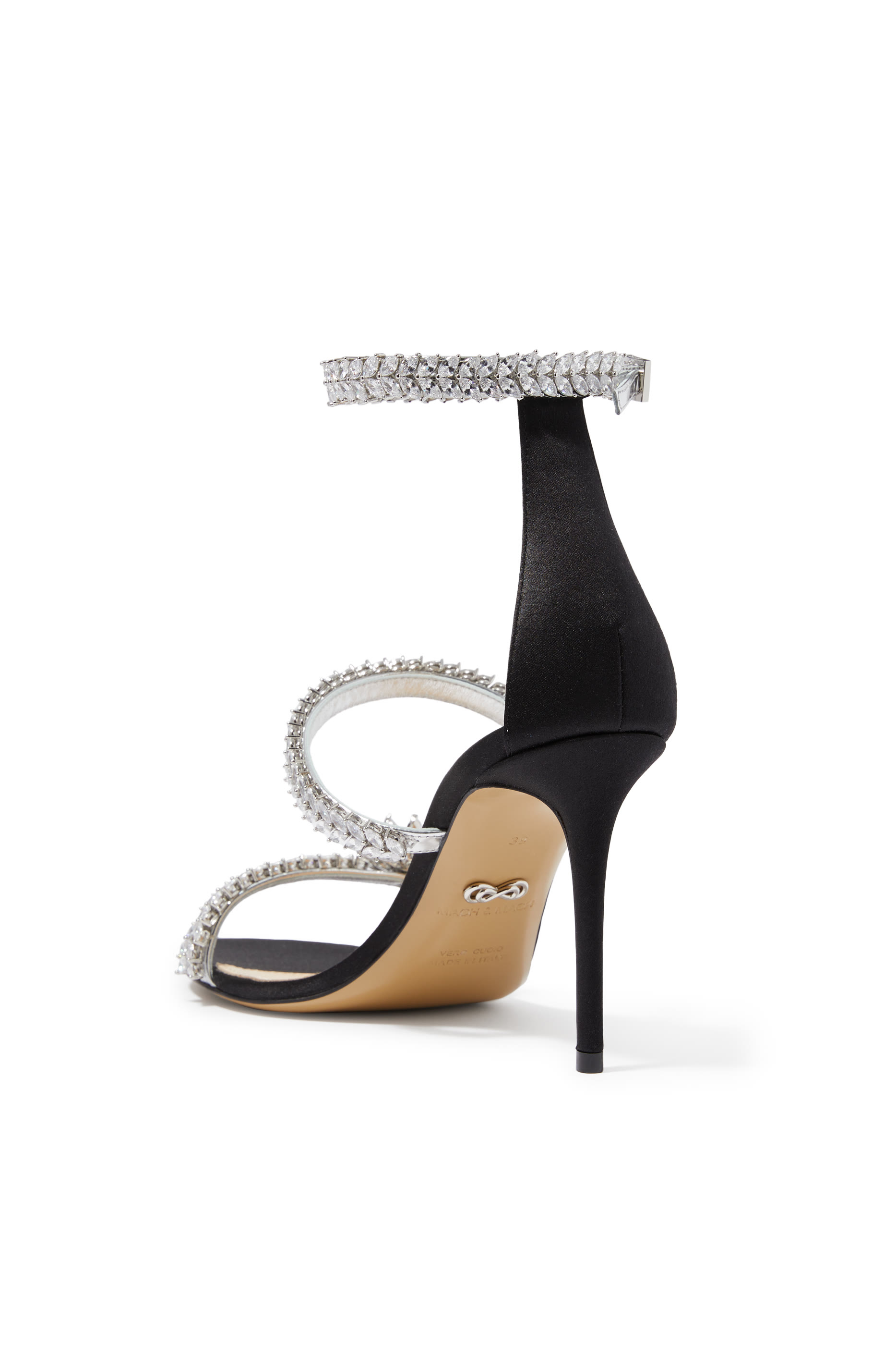 Lotus Flower 100 Patent Sandals