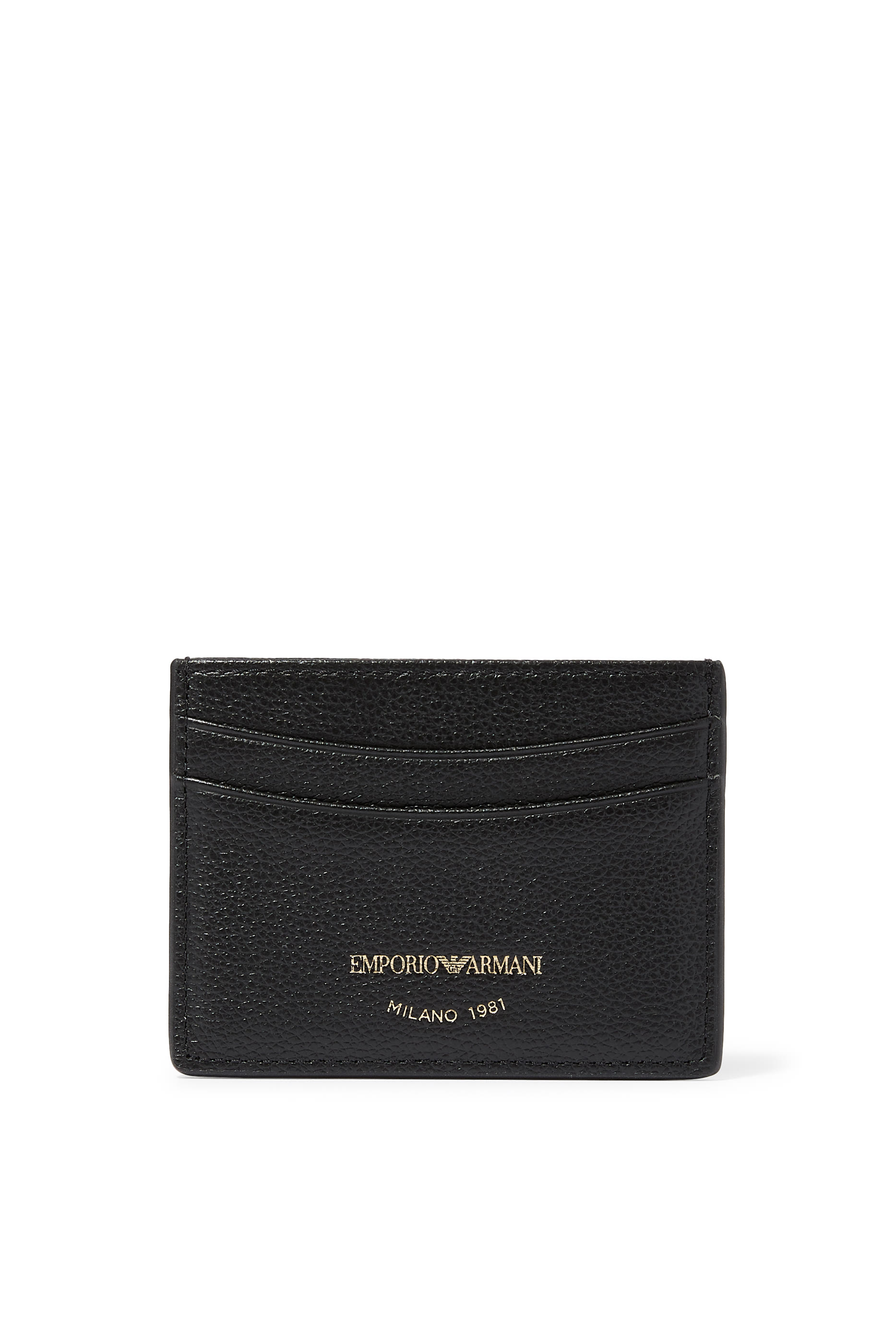 Tumbled Leather Card Holder