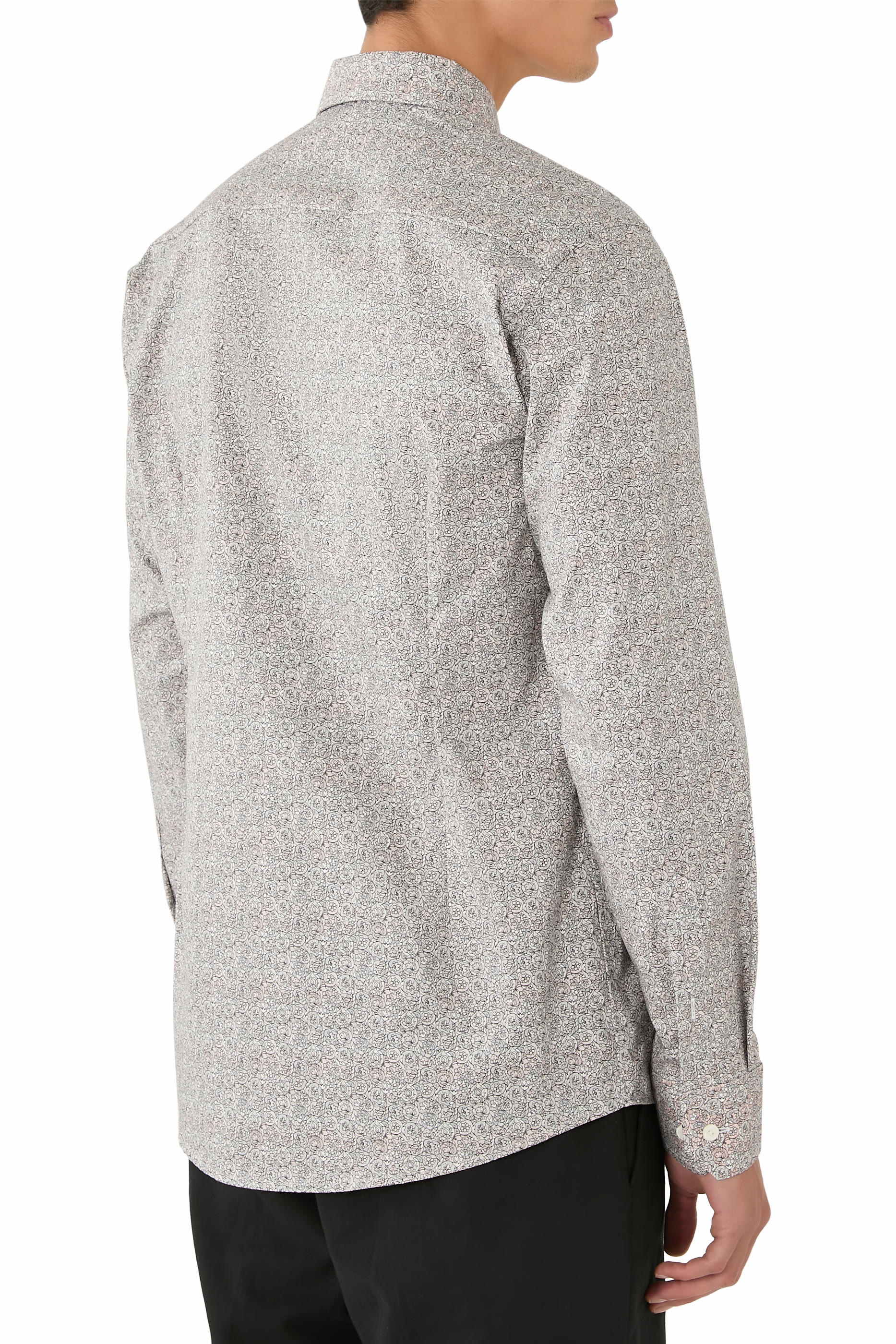 Floral Signature Twill Shirt