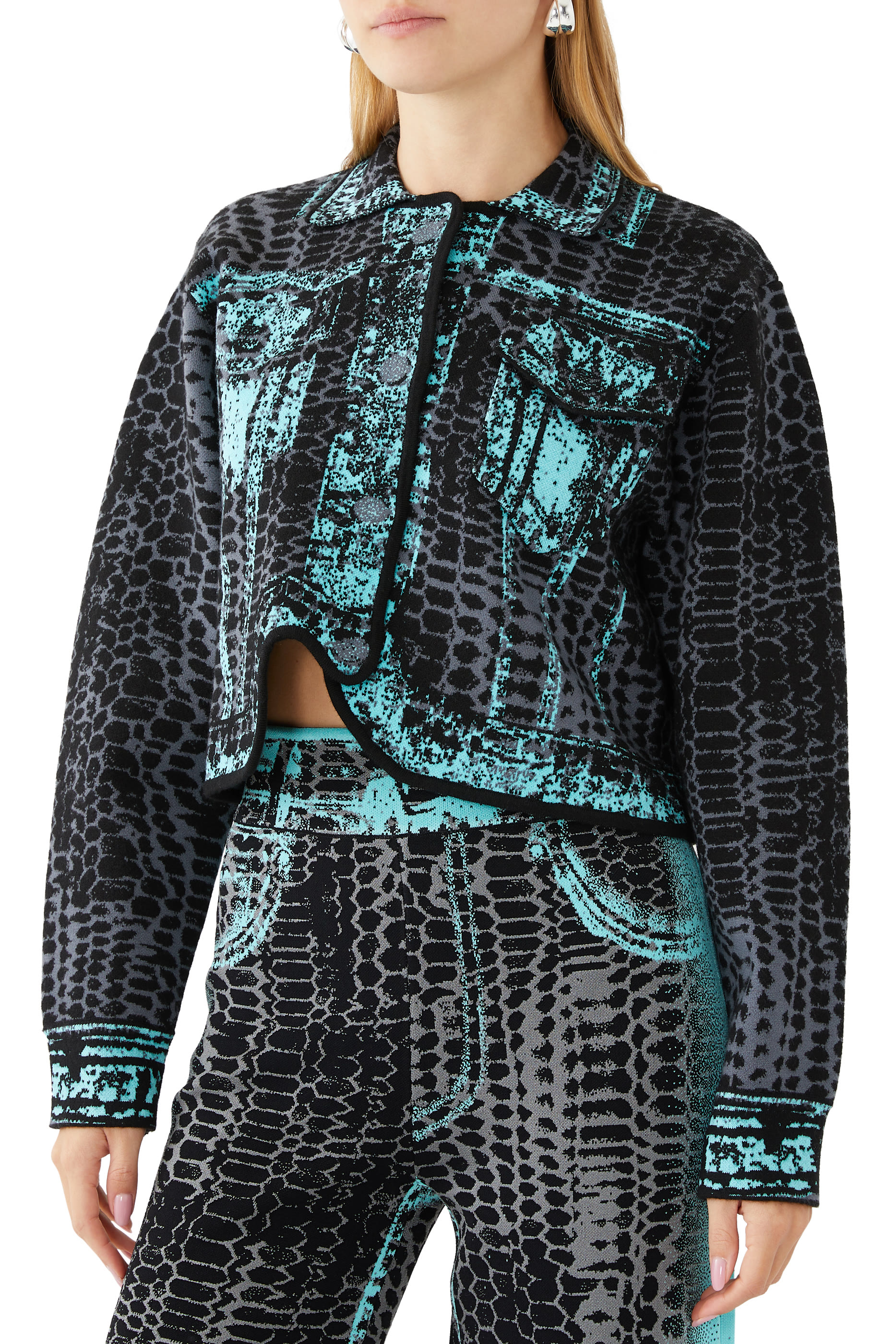 Betty Oversized Cropped Jacket