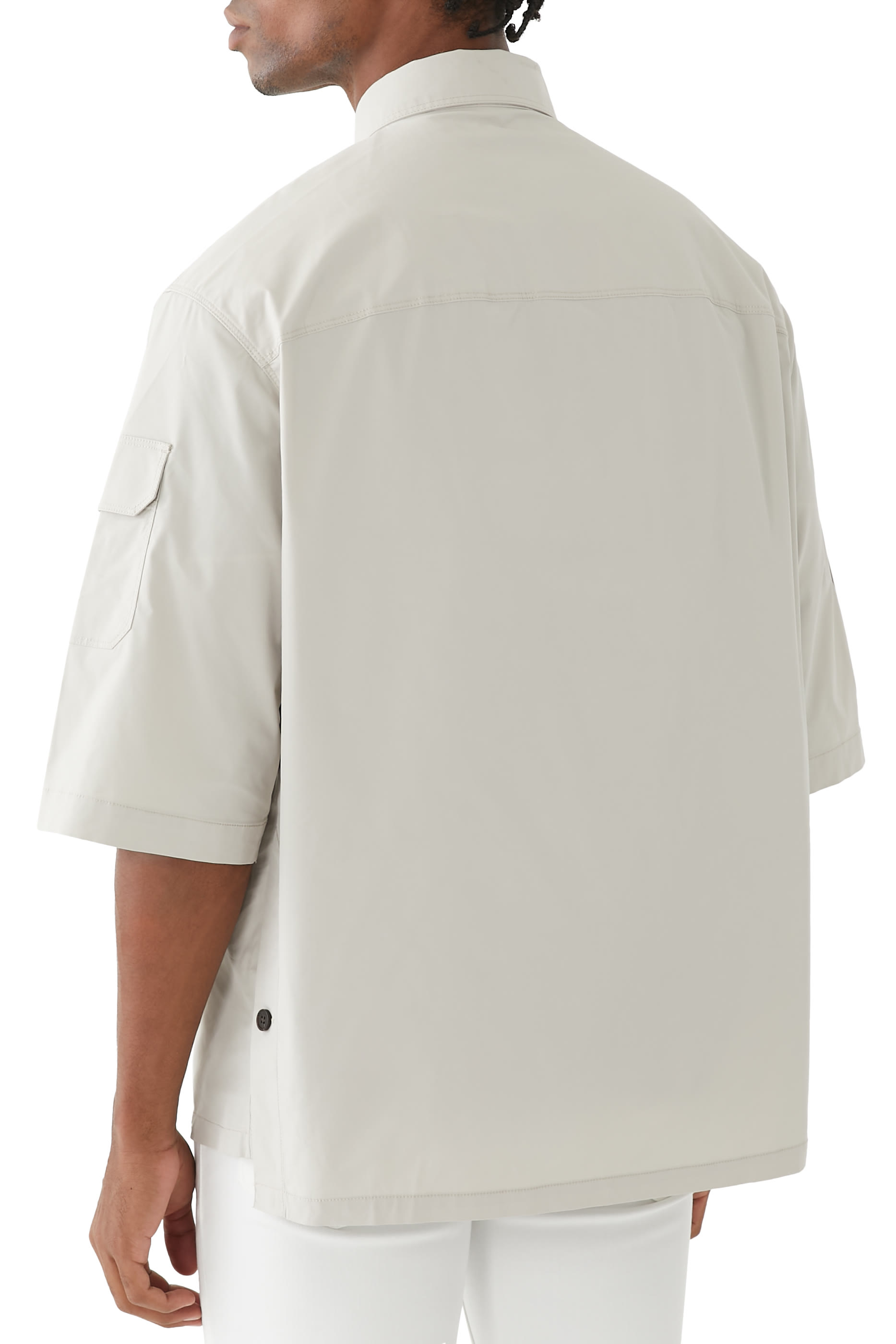 Logo Patch Short Sleeve Shirt