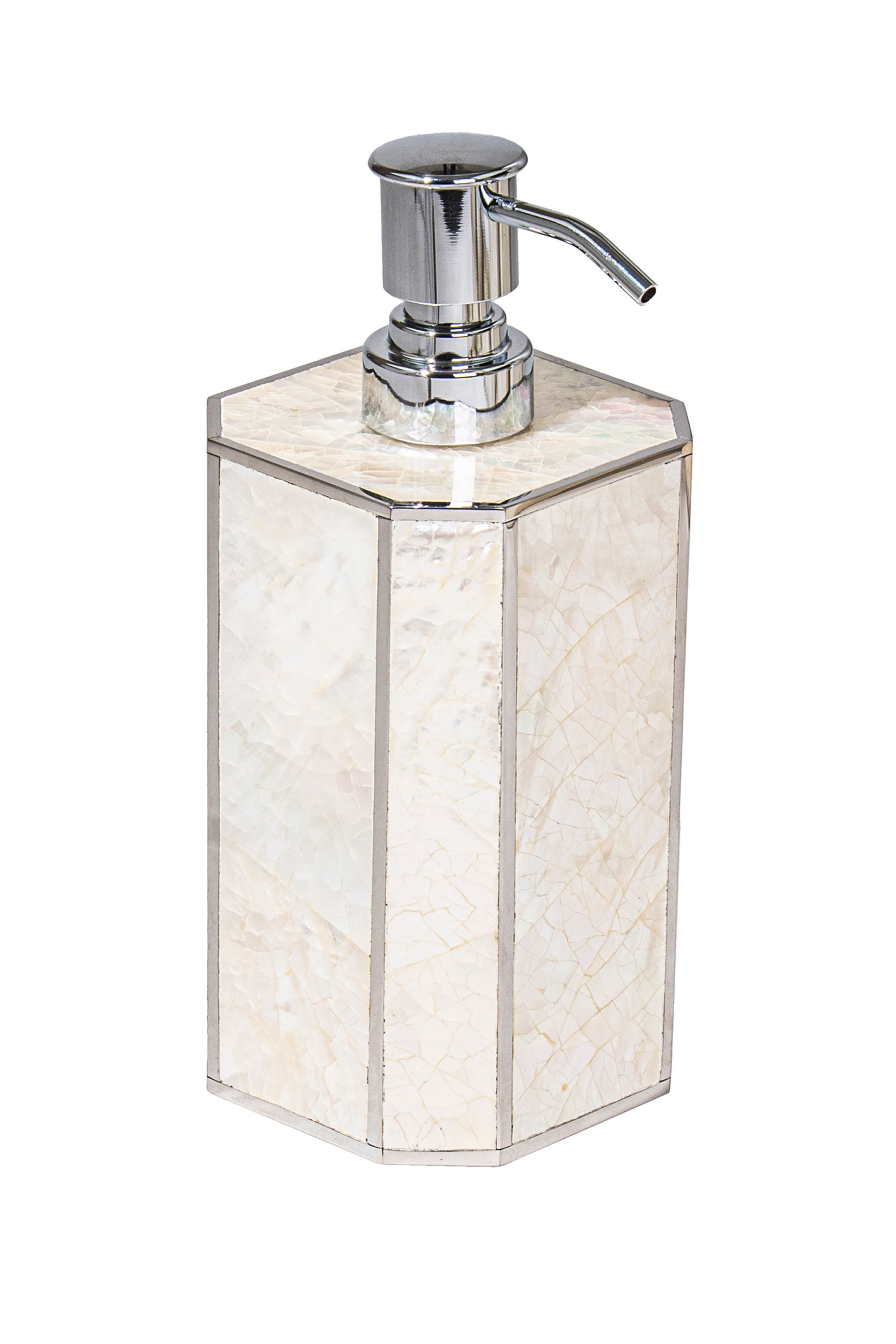 Crackled Mop Shell Liquid Dispenser