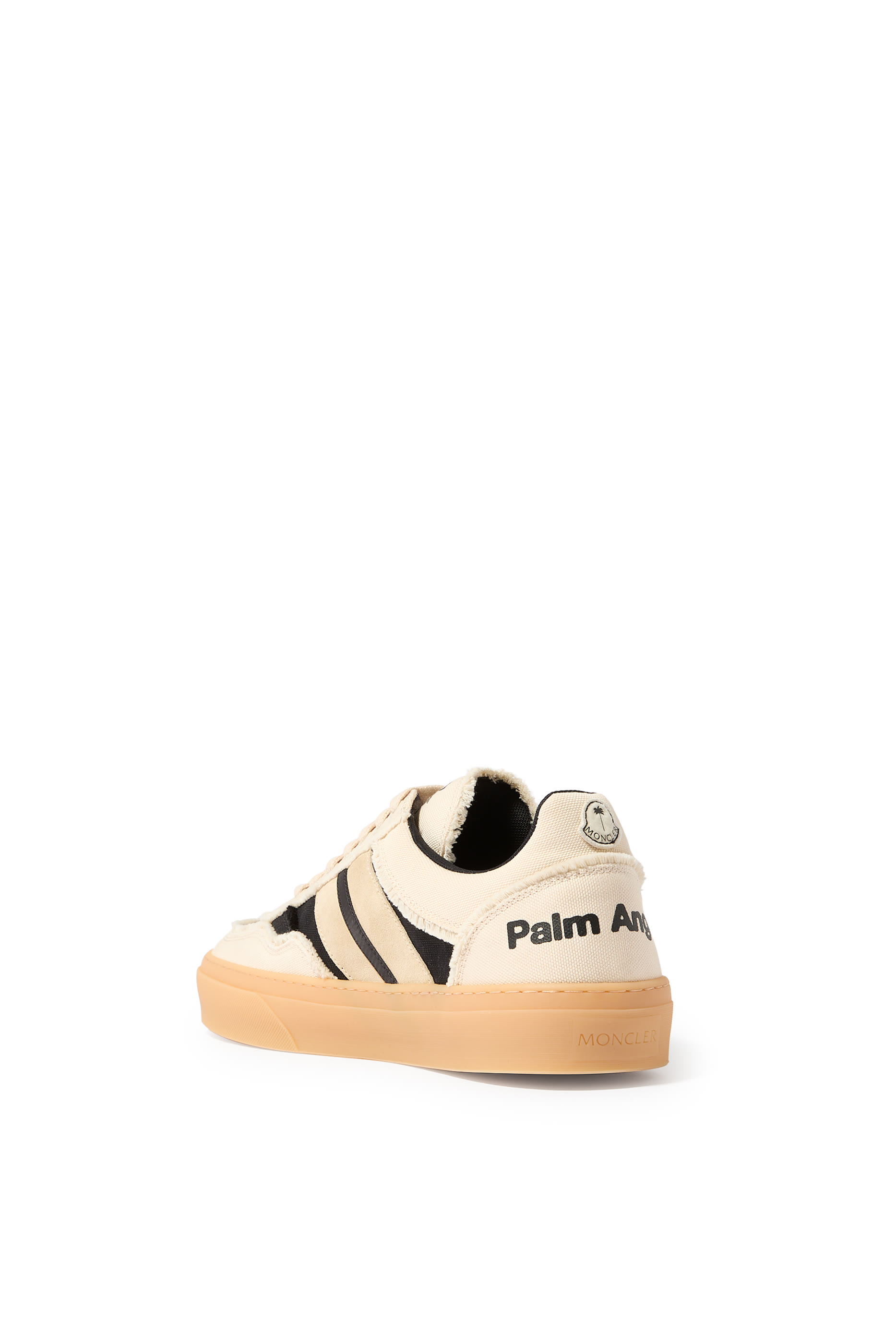 Moncler x Monaco2 Canvas & Suede Sneakers